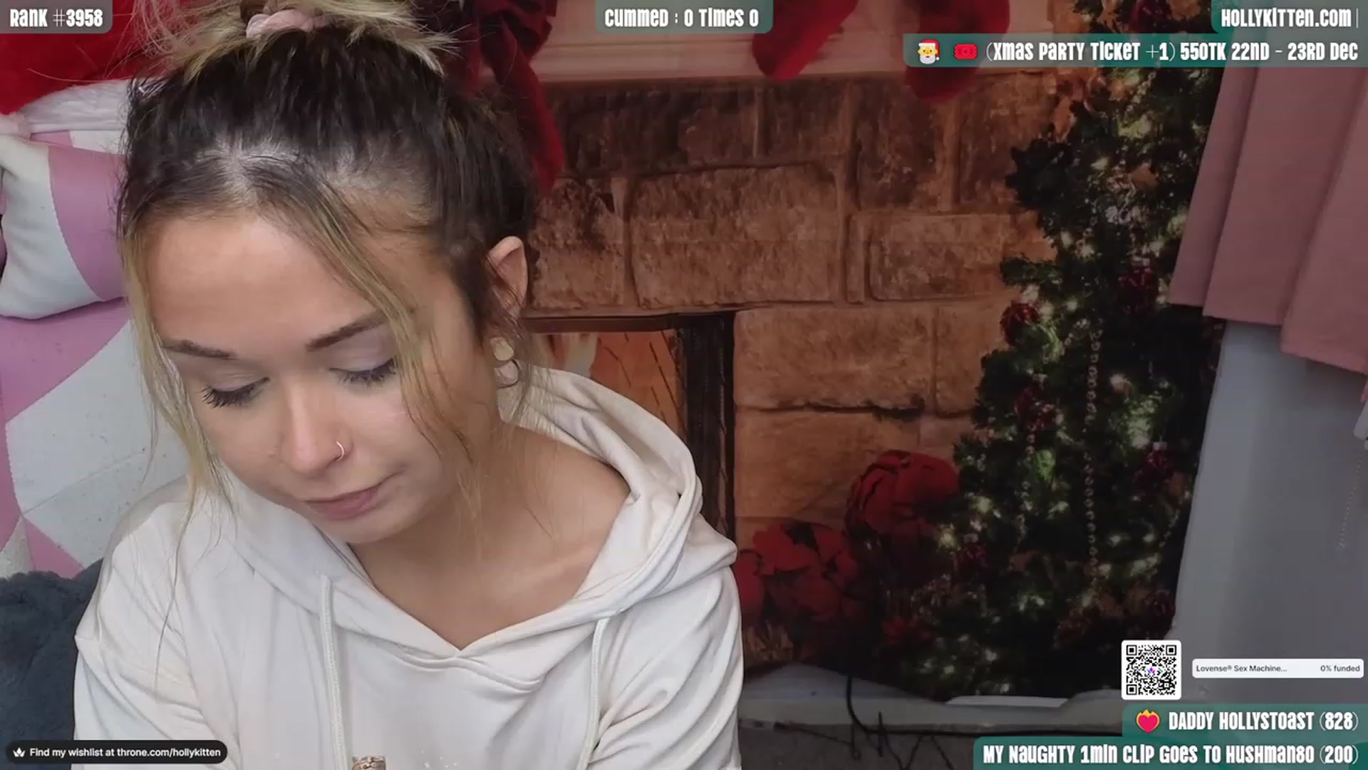 Gallery image thumbnail from HollyKittenn's myfreecams stream on, 12/04/2023, 15:48 image 8 of 20