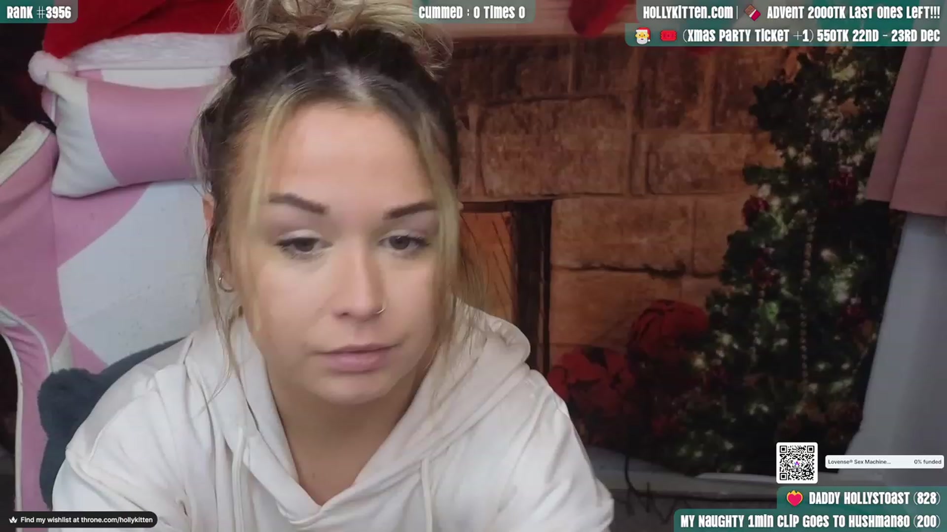 Gallery image thumbnail from HollyKittenn's myfreecams stream on, 12/04/2023, 15:48 image 6 of 20