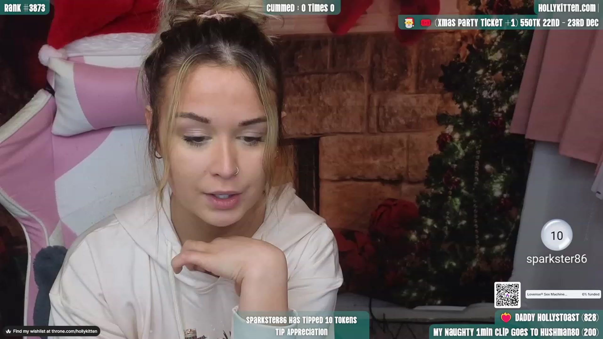 Gallery image thumbnail from HollyKittenn's myfreecams stream on, 12/04/2023, 15:48 image 16 of 20