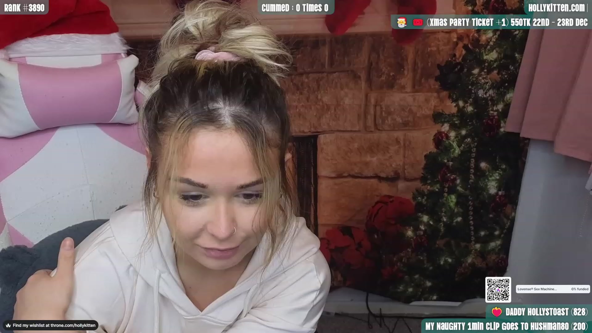 Gallery image thumbnail from HollyKittenn's myfreecams stream on, 12/04/2023, 15:48 image 12 of 20