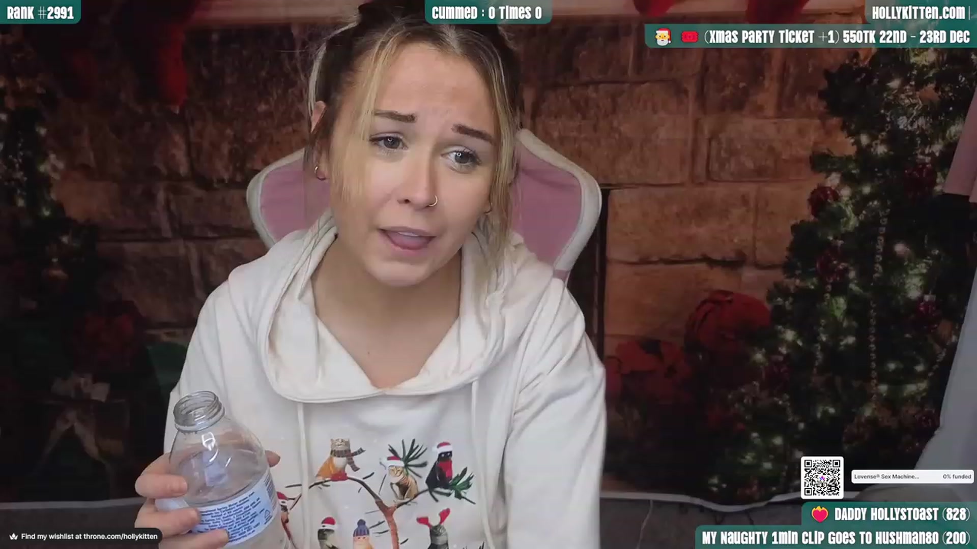 Gallery image thumbnail from HollyKittenn's myfreecams stream on, 12/04/2023, 16:31 image 7 of 20