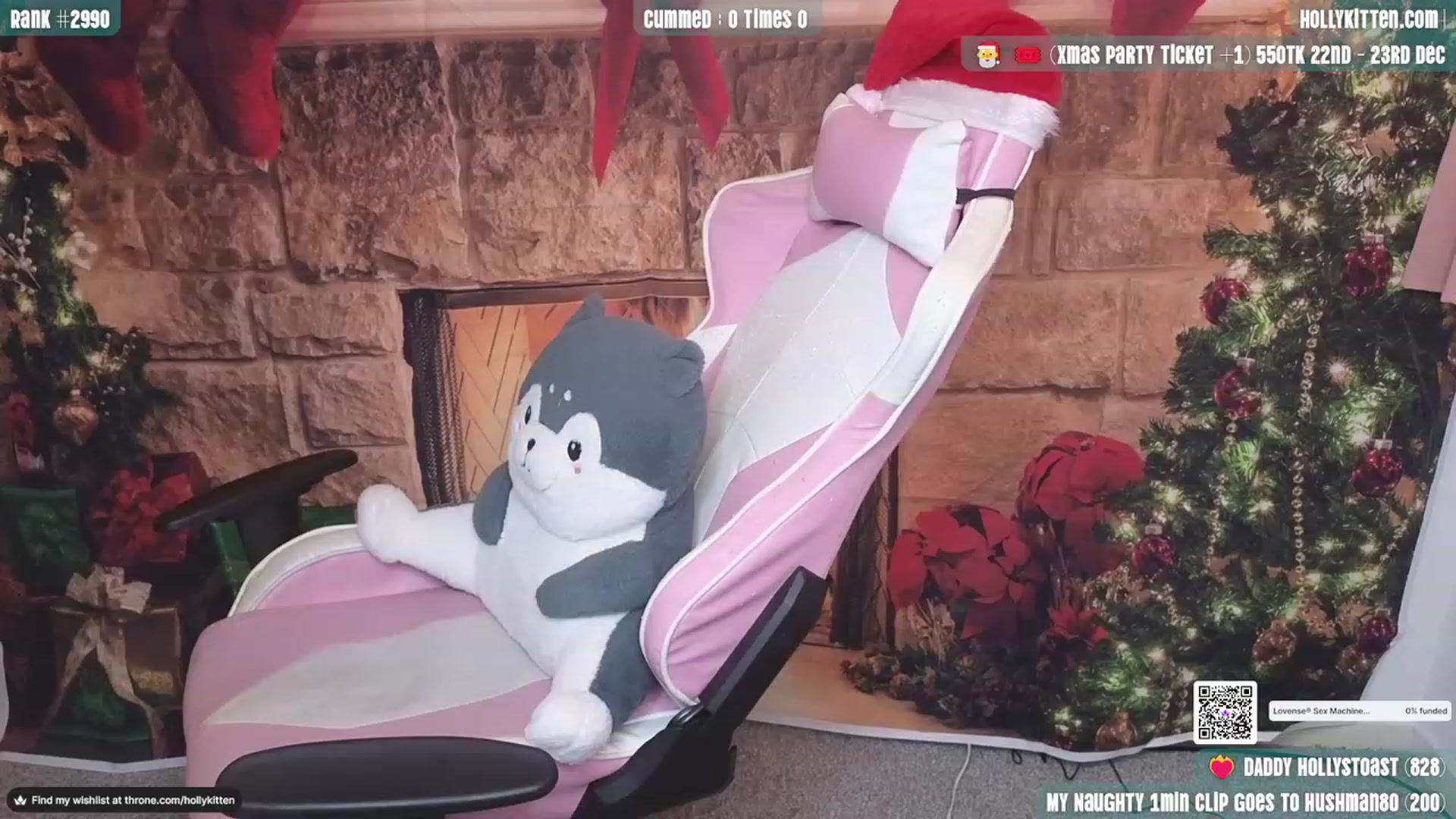 Gallery image thumbnail from HollyKittenn's myfreecams stream on, 12/04/2023, 16:31 image 3 of 20
