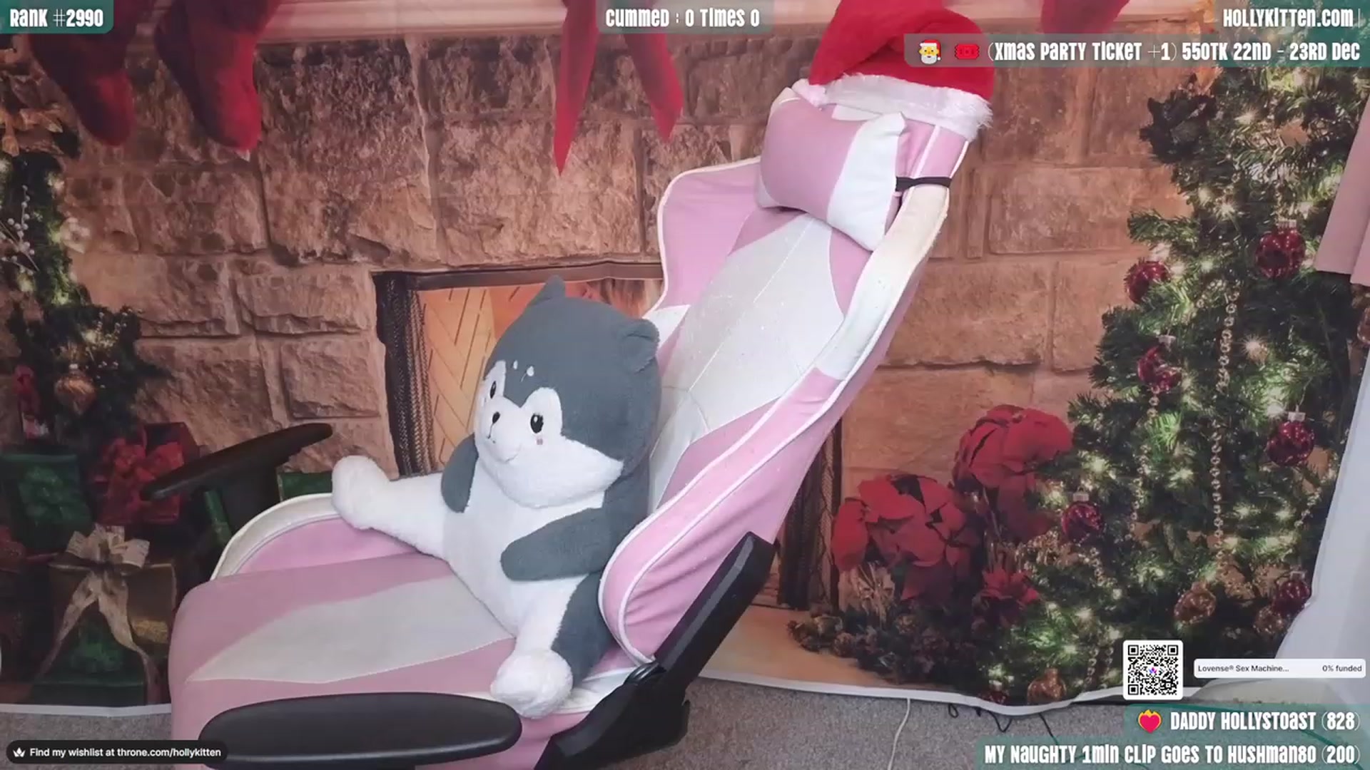 Gallery image thumbnail from HollyKittenn's myfreecams stream on, 12/04/2023, 16:31 image 6 of 20