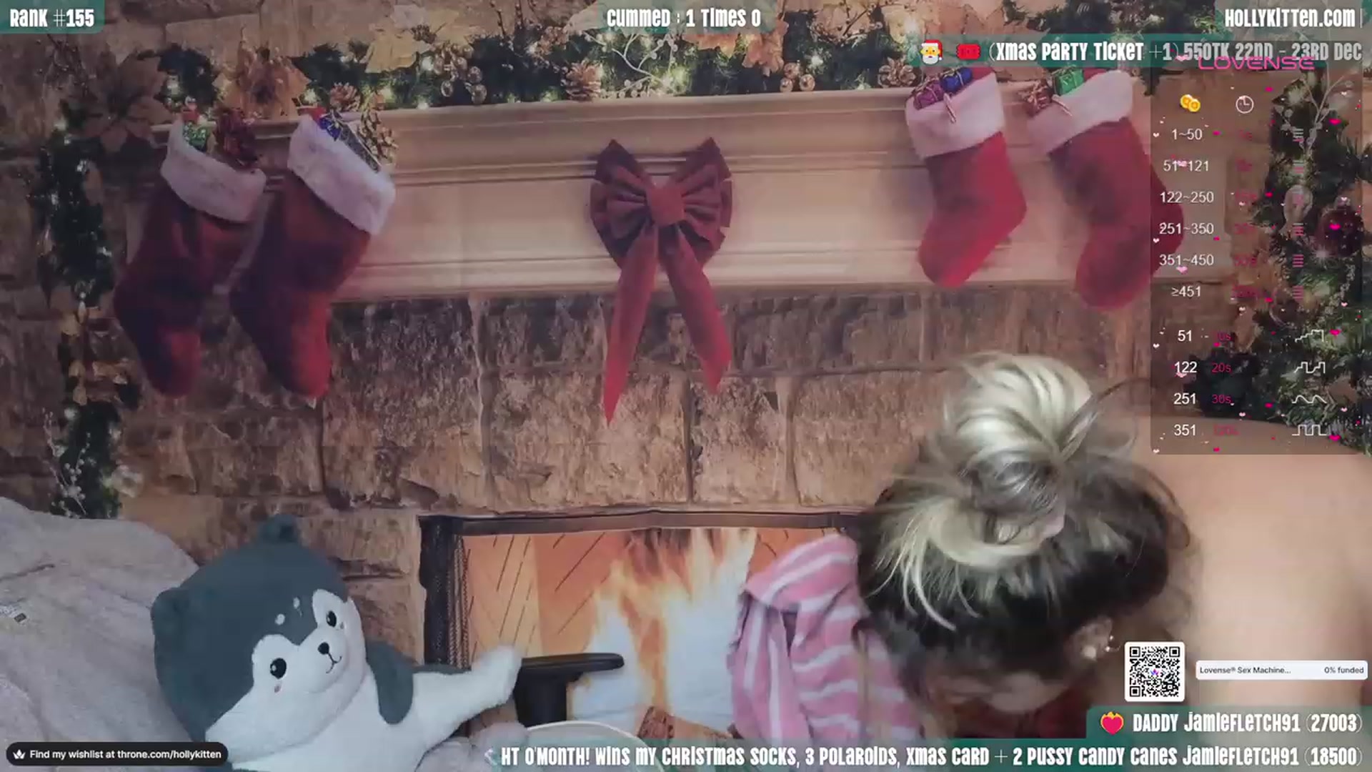 Gallery image thumbnail from HollyKittenn's myfreecams stream on, 12/04/2023, 20:30 image 5 of 20