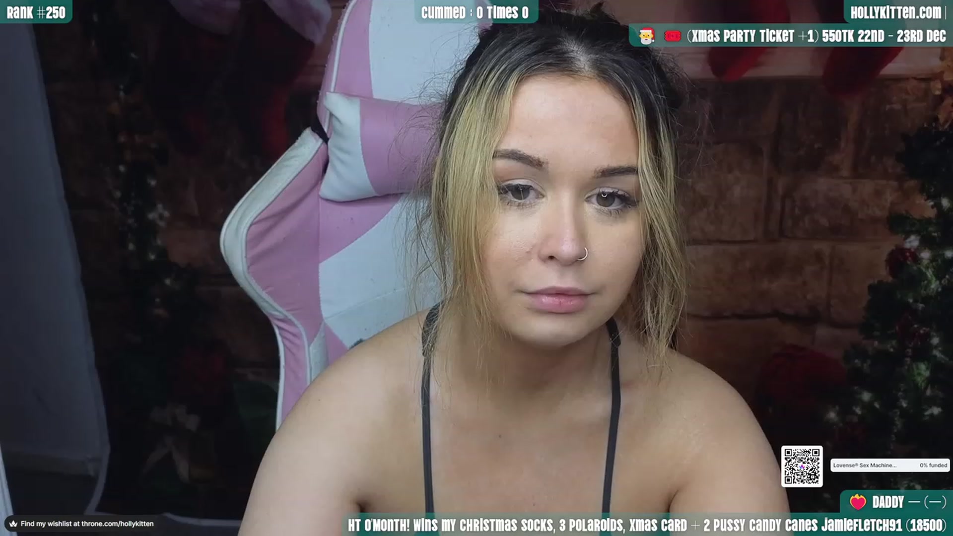 Gallery image thumbnail from HollyKittenn's myfreecams stream on, 12/06/2023, 19:52 image 2 of 20