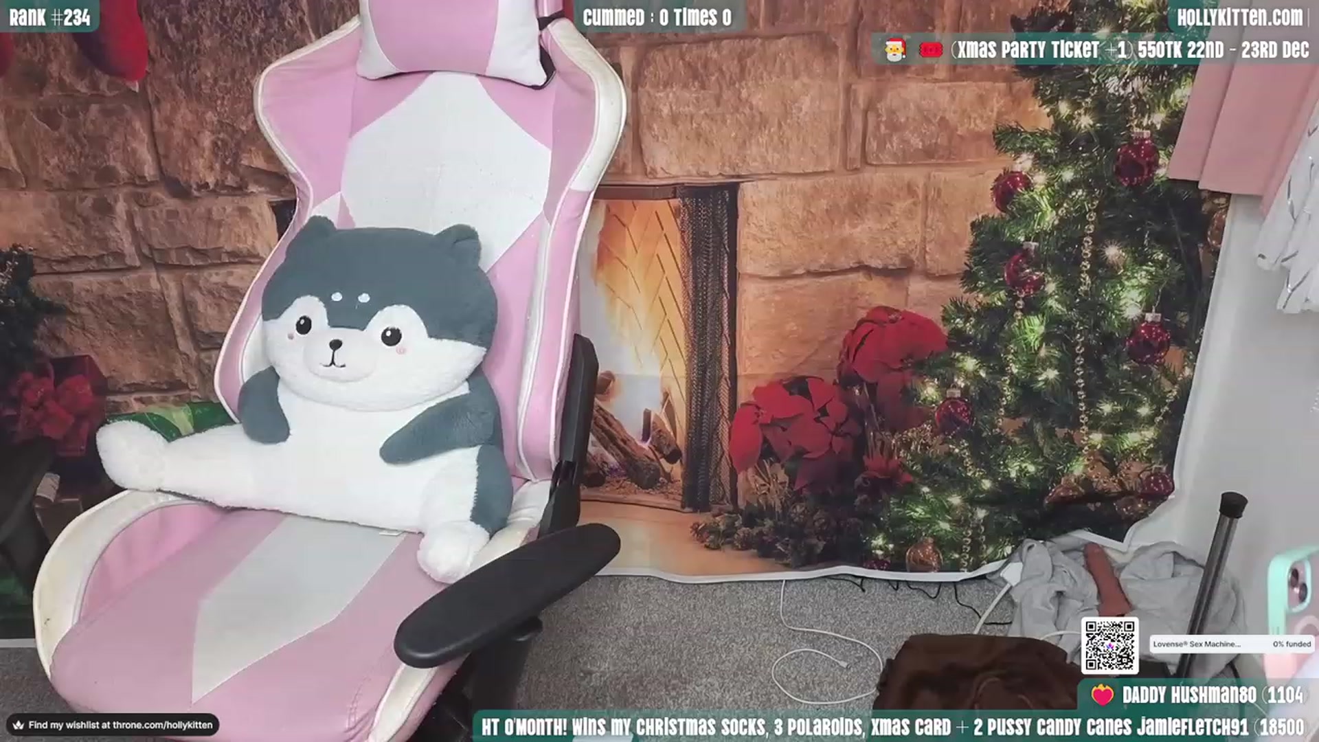 Gallery image thumbnail from HollyKittenn's myfreecams stream on, 12/06/2023, 19:52 image 7 of 20