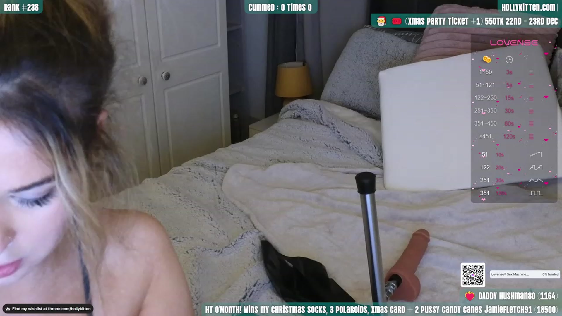 Gallery image thumbnail from HollyKittenn's myfreecams stream on, 12/06/2023, 20:20 image 19 of 20