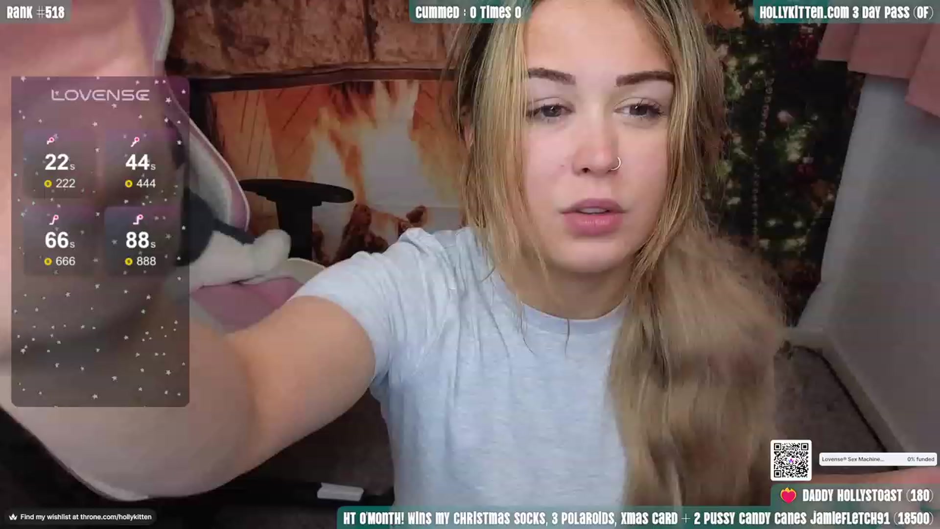 Gallery image thumbnail from HollyKittenn's myfreecams stream on, 12/11/2023, 16:20 image 5 of 20
