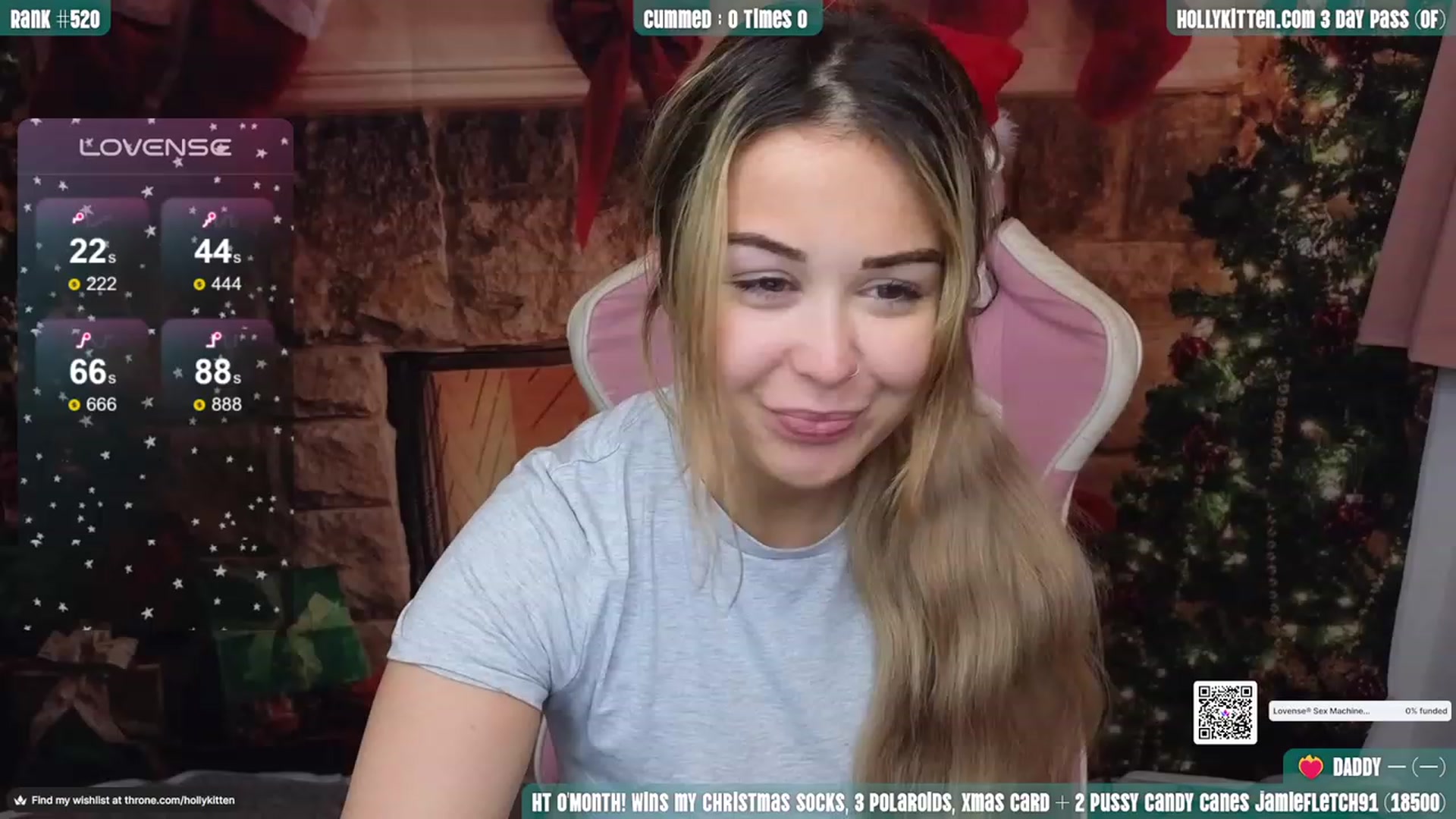 Gallery image thumbnail from HollyKittenn's myfreecams stream on, 12/11/2023, 16:20 image 3 of 20