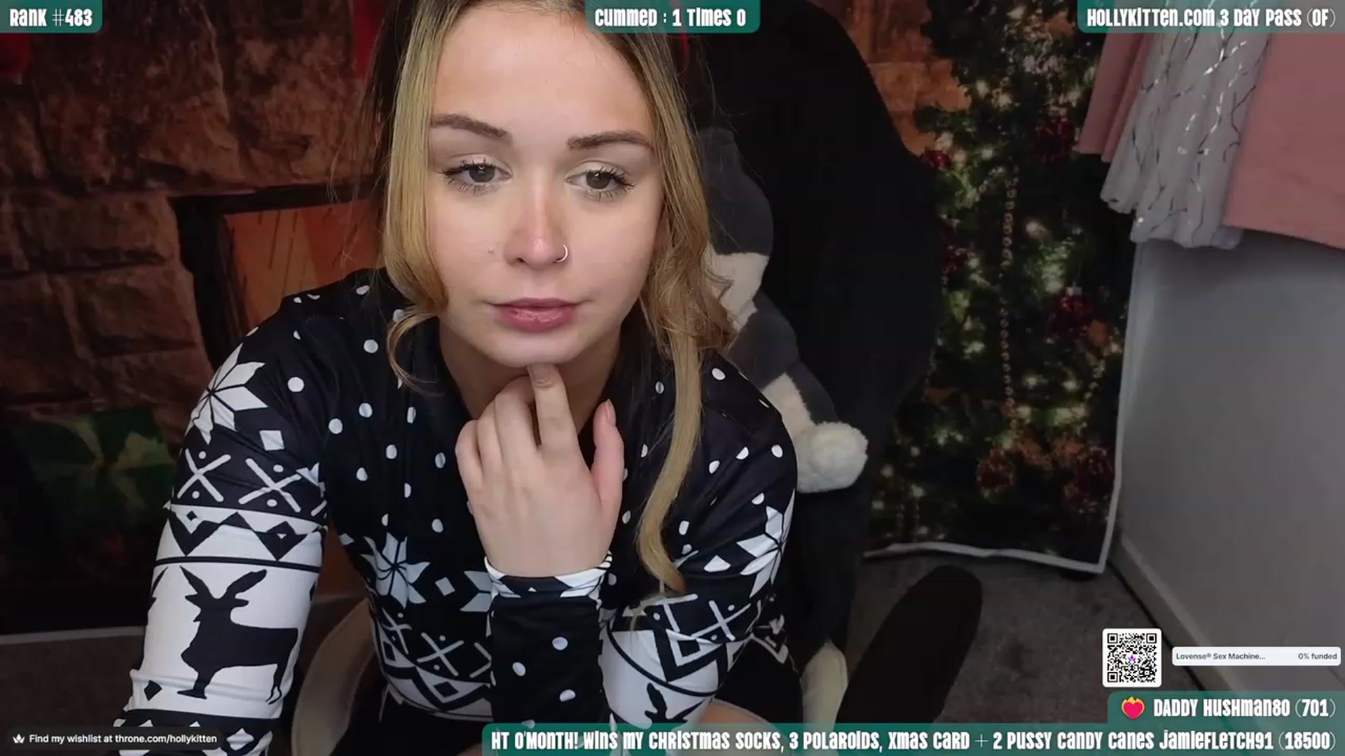 Gallery image thumbnail from HollyKittenn's myfreecams stream on, 12/13/2023, 20:09 image 15 of 20