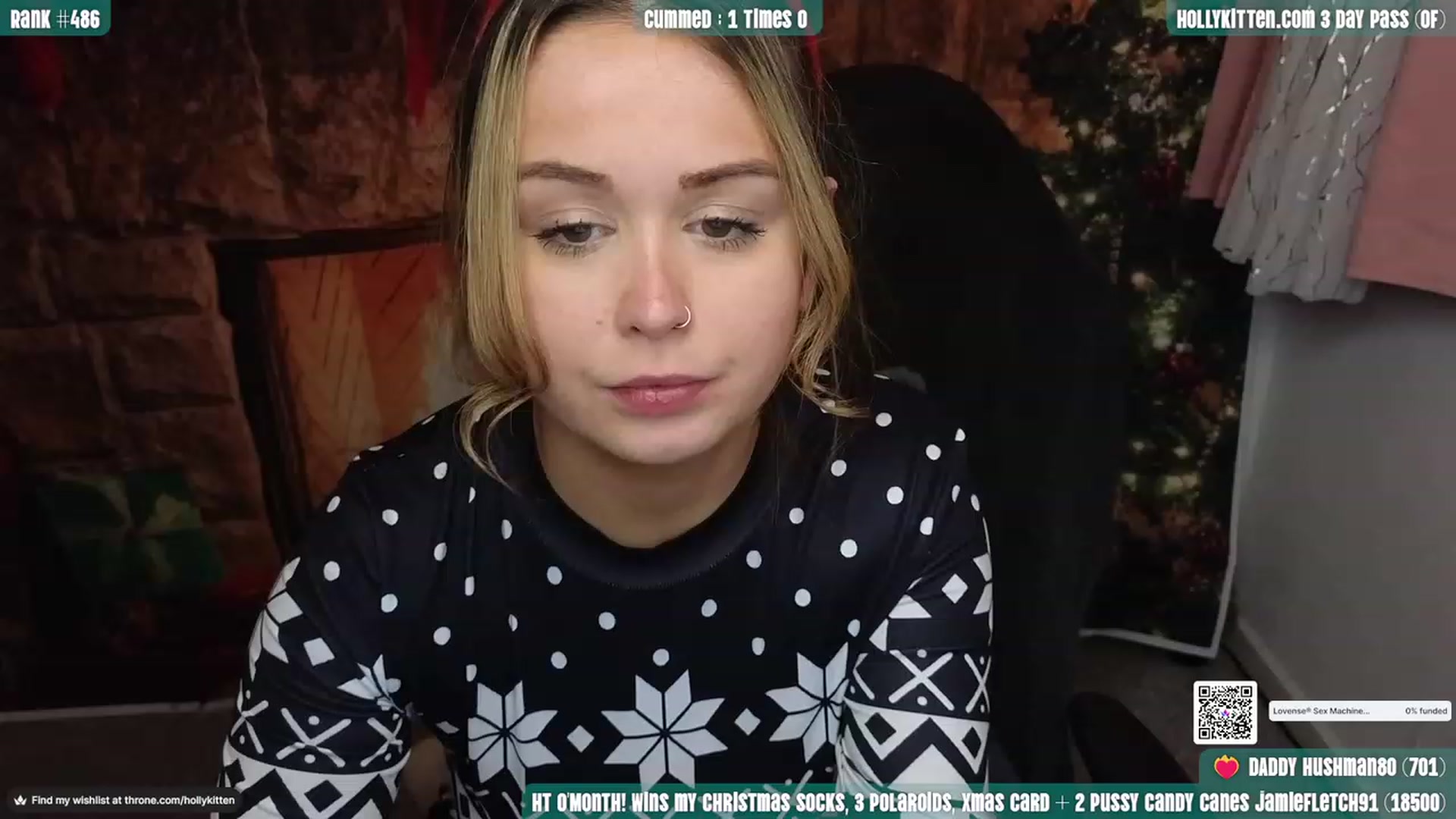 Gallery image thumbnail from HollyKittenn's myfreecams stream on, 12/13/2023, 21:23 image 4 of 20