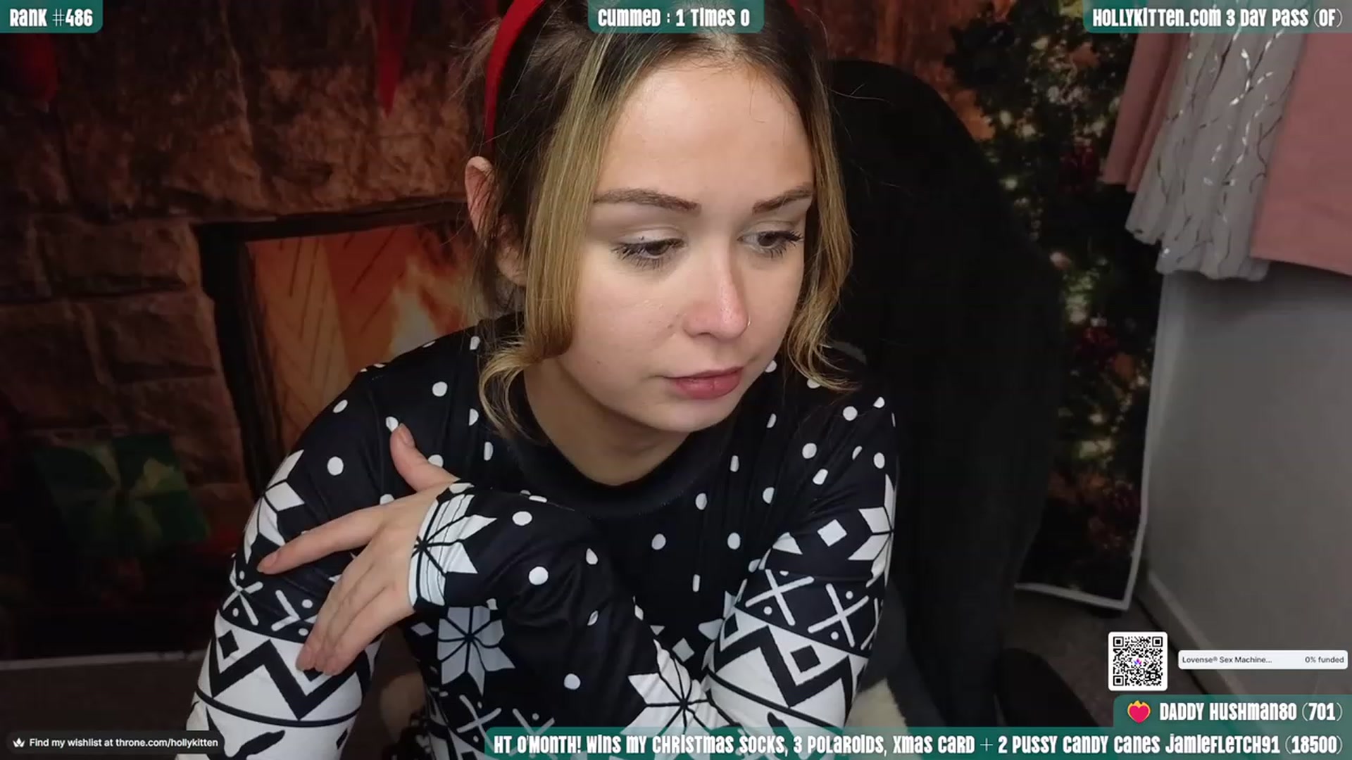 Gallery image thumbnail from HollyKittenn's myfreecams stream on, 12/13/2023, 21:23 image 6 of 20
