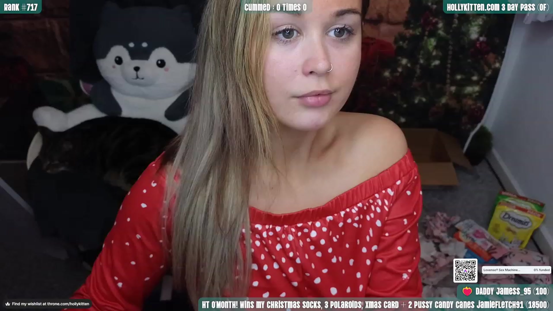 Gallery image thumbnail from HollyKittenn's myfreecams stream on, 12/18/2023, 16:01 image 14 of 20