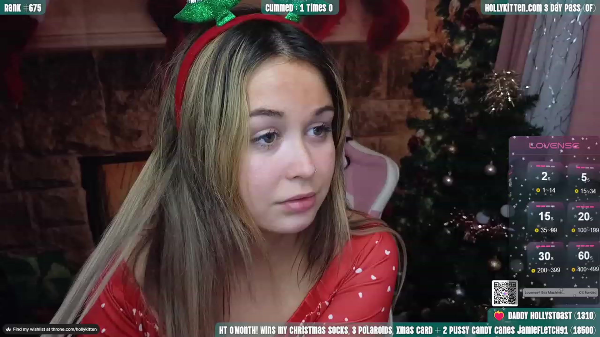 Gallery image thumbnail from HollyKittenn's myfreecams stream on, 12/18/2023, 19:35 image 18 of 20