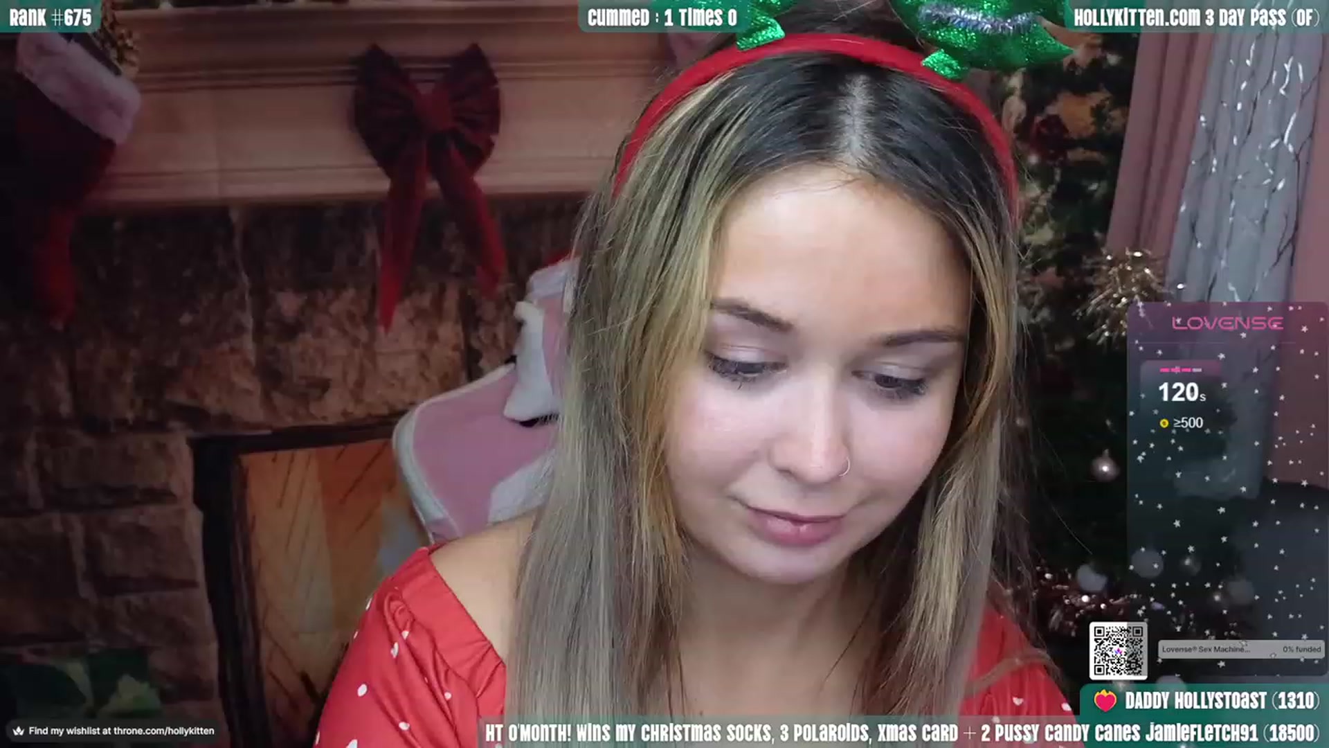 Gallery image thumbnail from HollyKittenn's myfreecams stream on, 12/18/2023, 19:35 image 19 of 20