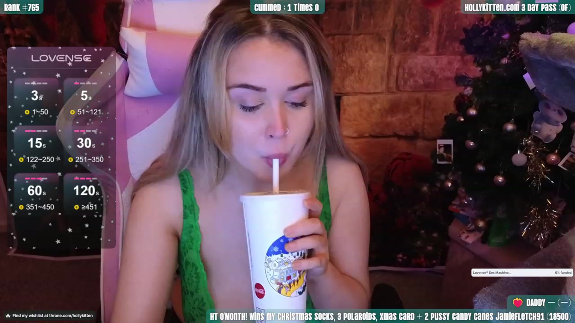 Gallery image thumbnail from HollyKittenn's myfreecams stream on, 12/20/2023, 20:09 image 15 of 20