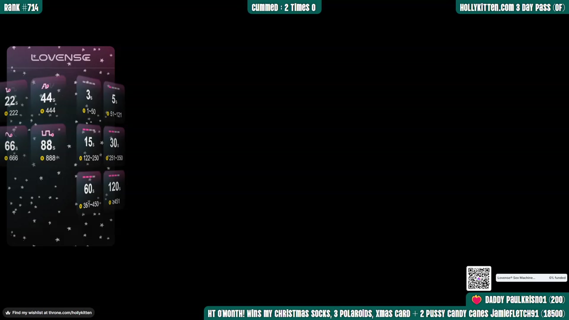 Gallery image thumbnail from HollyKittenn's myfreecams stream on, 12/21/2023, 20:26 image 3 of 20