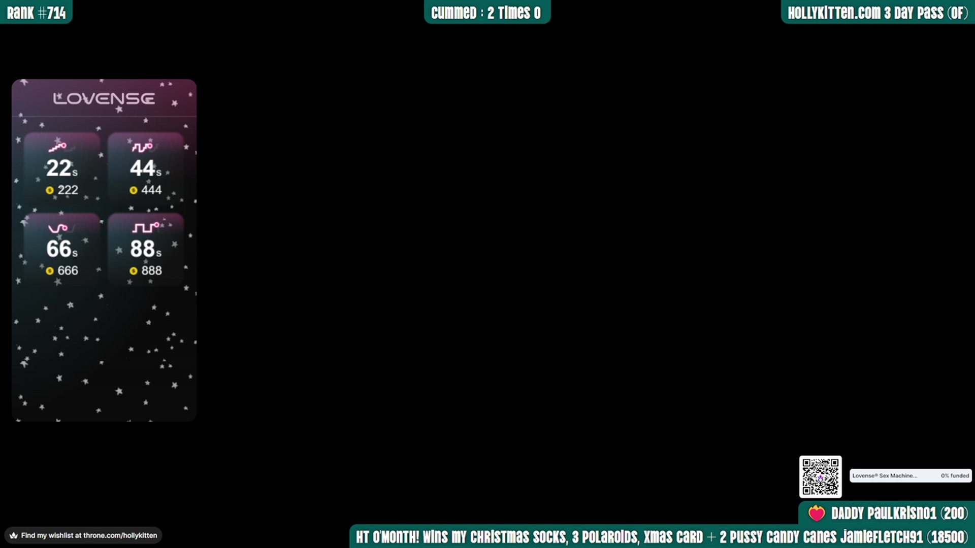 Gallery image thumbnail from HollyKittenn's myfreecams stream on, 12/21/2023, 20:26 image 12 of 20