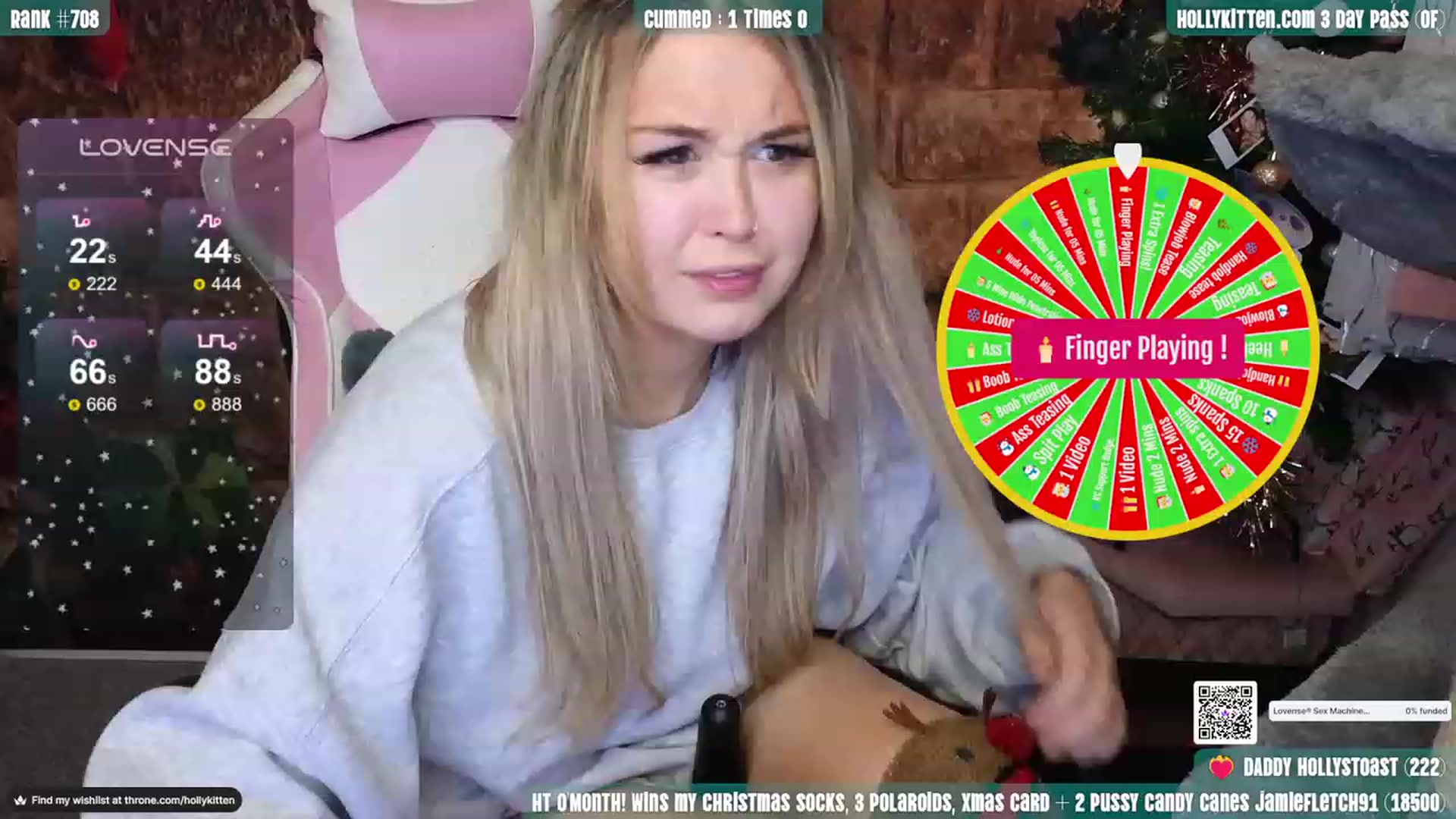 Gallery image thumbnail from HollyKittenn's myfreecams stream on, 12/21/2023, 20:26 image 20 of 20