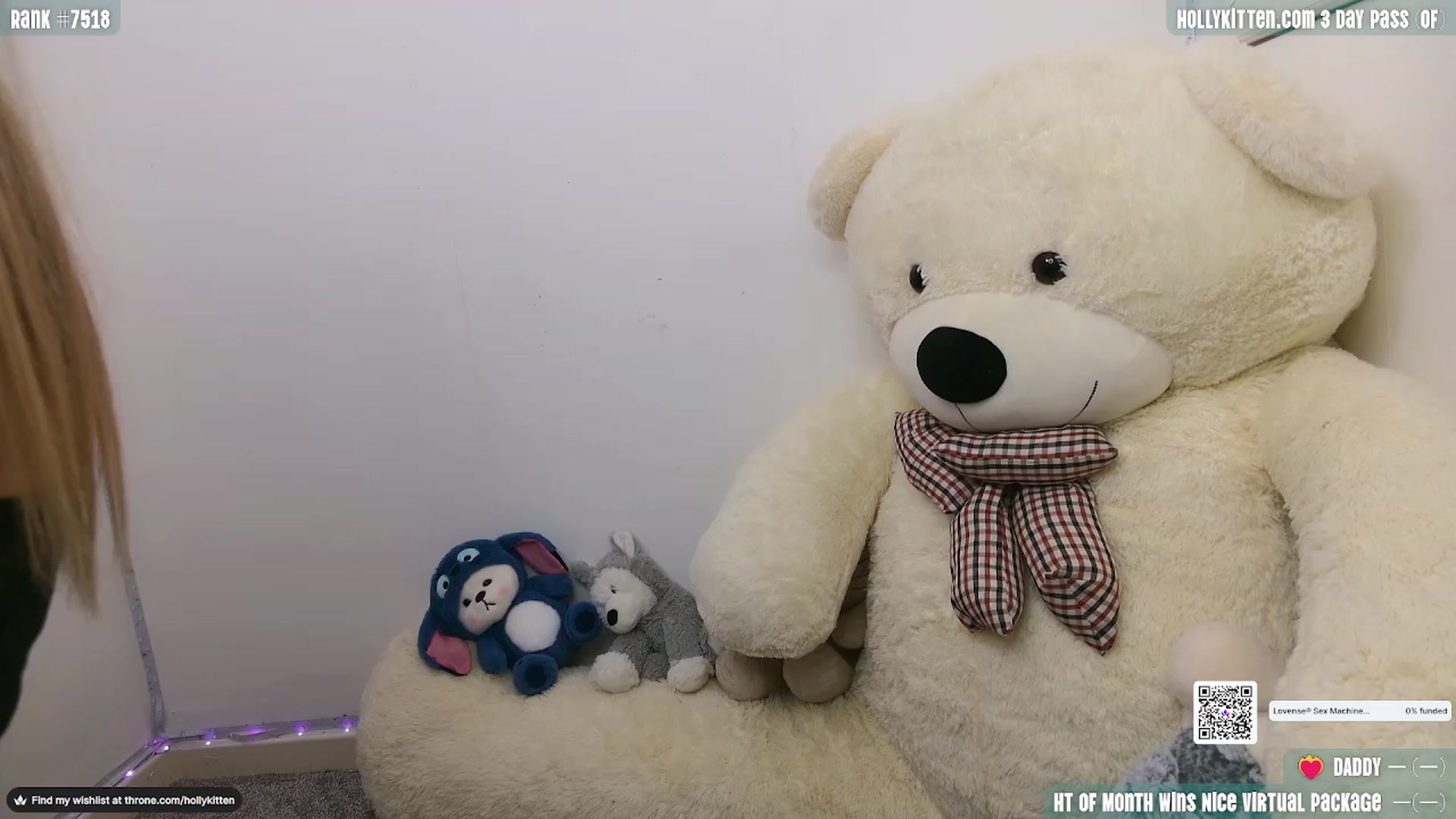 Gallery image thumbnail from HollyKittenn's myfreecams stream on, 01/11/2024, 20:16 image 2 of 20