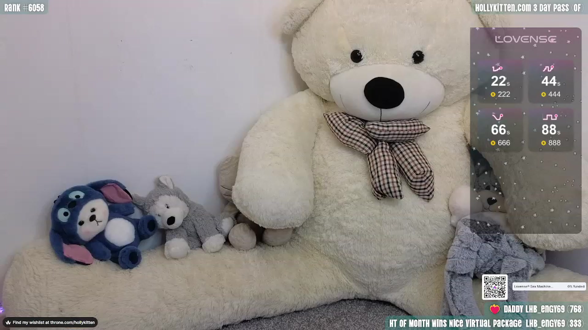 Gallery image thumbnail from HollyKittenn's myfreecams stream on, 01/11/2024, 21:18 image 12 of 20