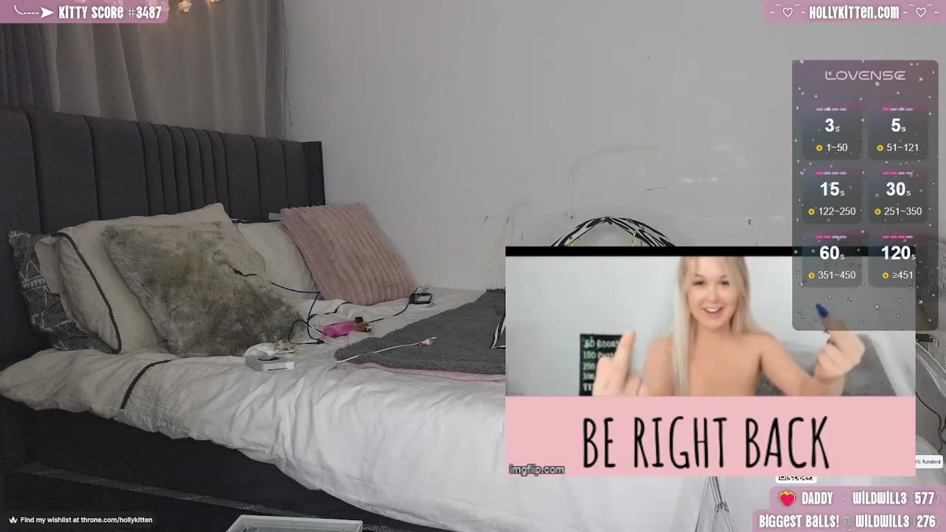 Gallery image thumbnail from HollyKittenn's myfreecams stream on, 01/16/2024, 18:41 image 20 of 20