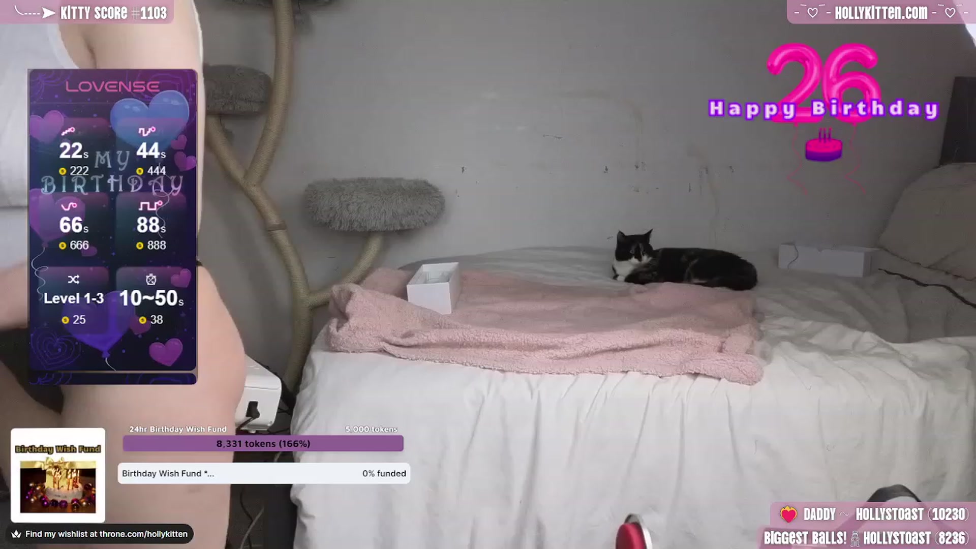 Gallery image thumbnail from HollyKittenn's myfreecams stream on, 01/29/2024, 22:32 image 5 of 20