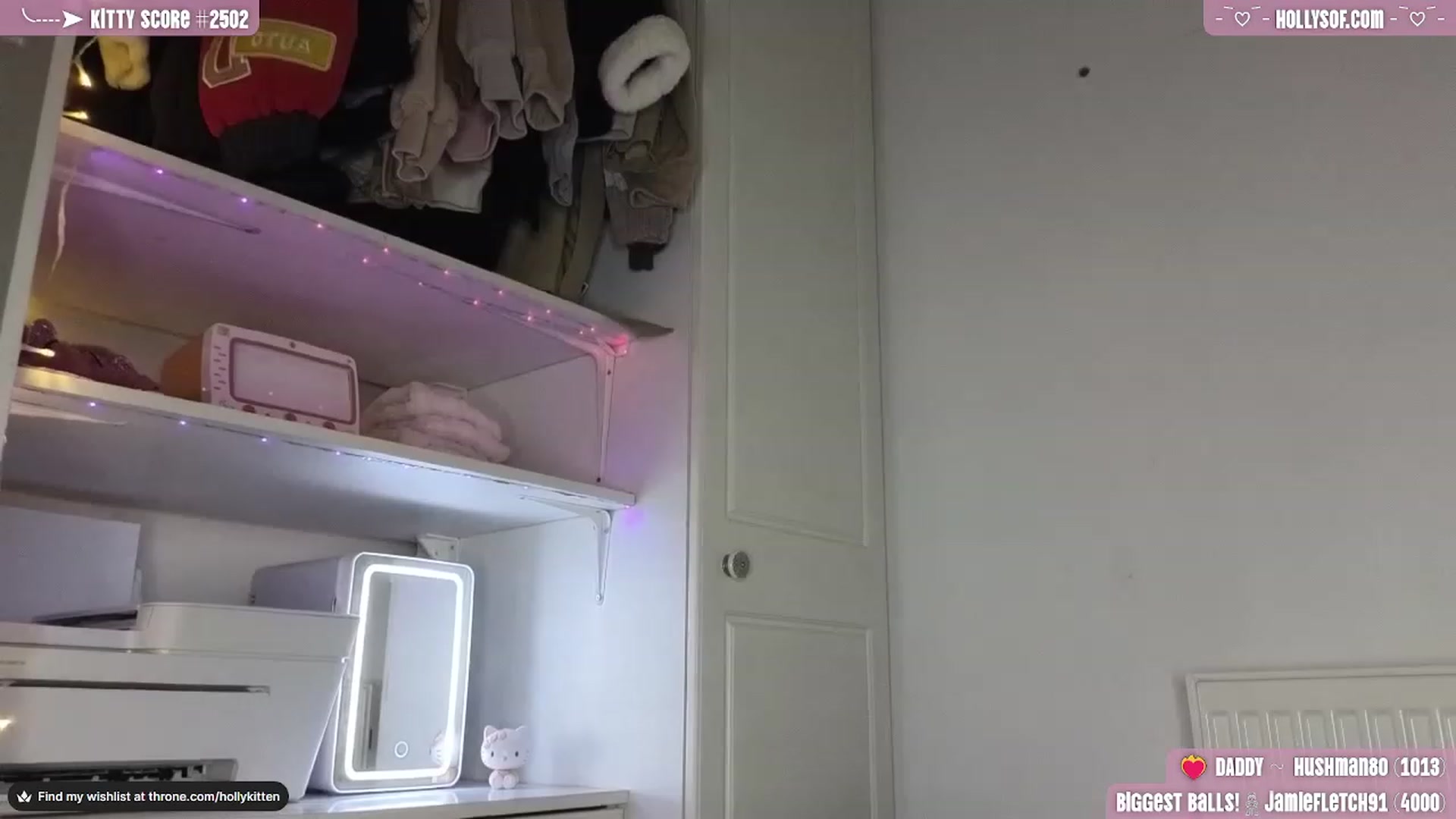 Gallery image thumbnail from HollyKittenn's myfreecams stream on, 02/22/2024, 20:52 image 9 of 20