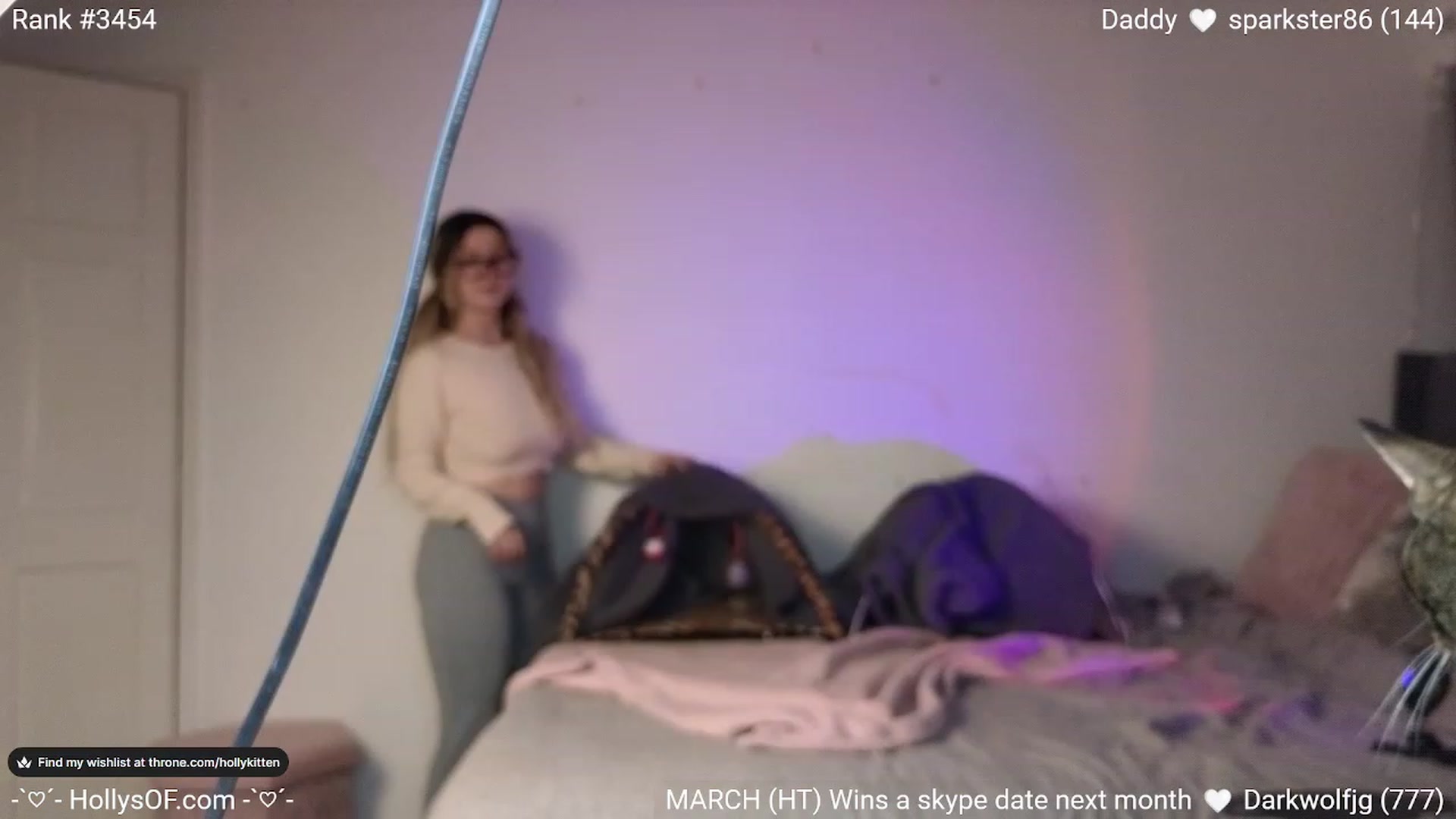 Gallery image thumbnail from HollyKittenn's myfreecams stream on, 03/14/2024, 21:44 image 2 of 20