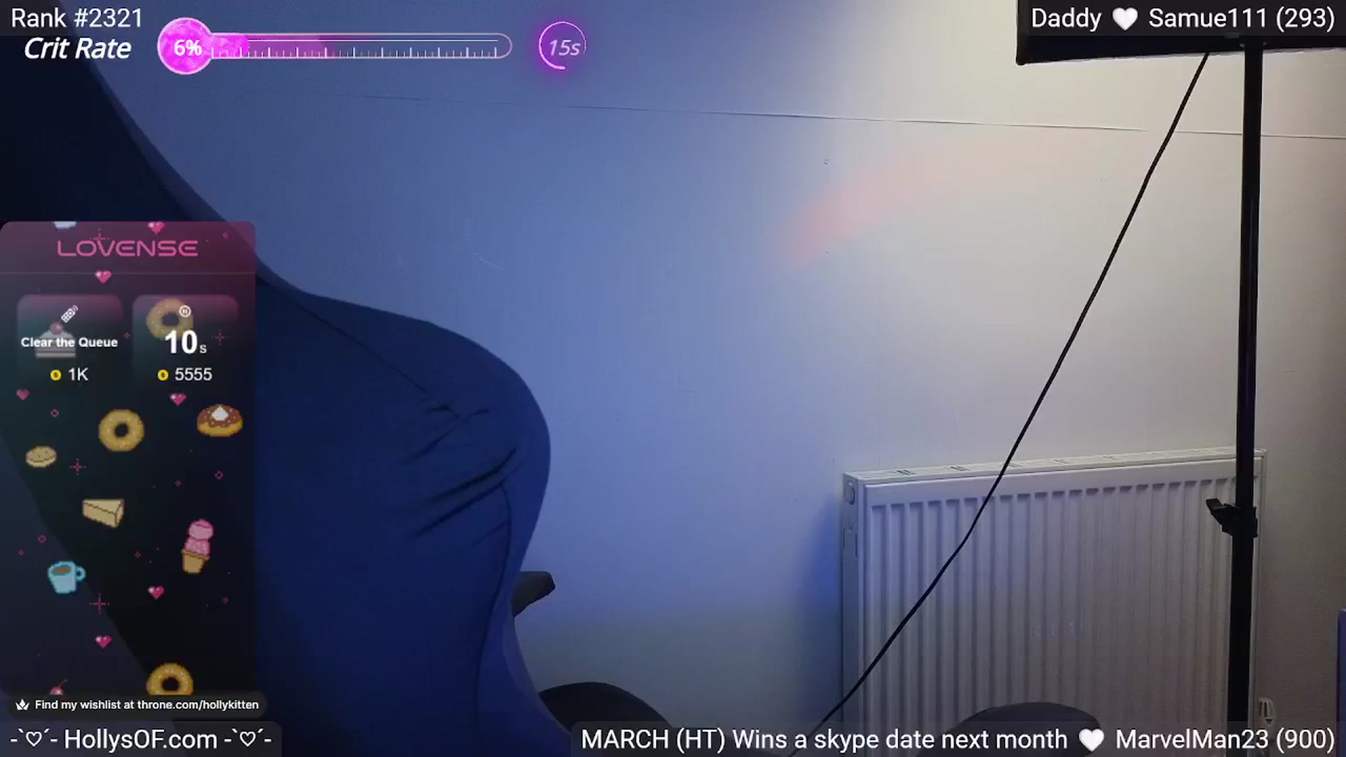 Gallery image thumbnail from HollyKittenn's myfreecams stream on, 03/20/2024, 21:05 image 11 of 20