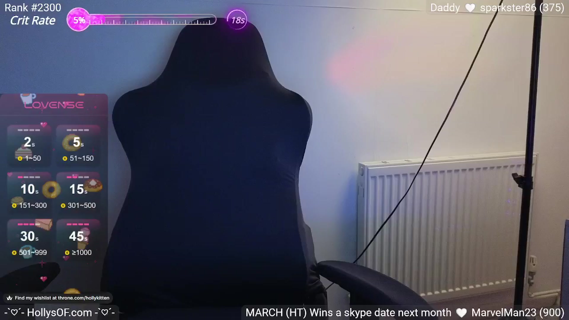 Gallery image thumbnail from HollyKittenn's myfreecams stream on, 03/20/2024, 21:05 image 19 of 20
