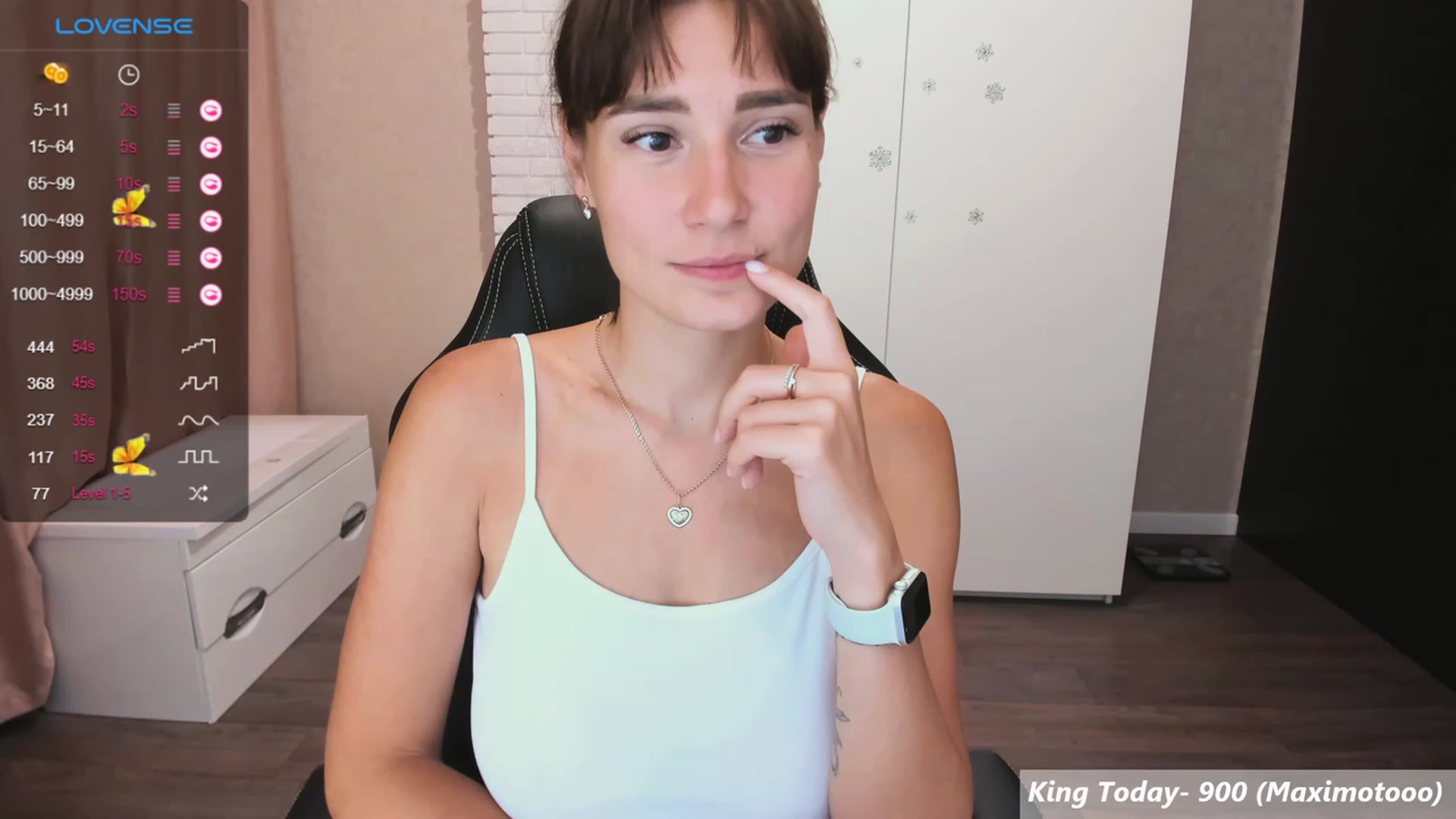 Gallery image thumbnail from HollyMollyy's myfreecams stream on, 08/30/2023, 17:15 image 4 of 20