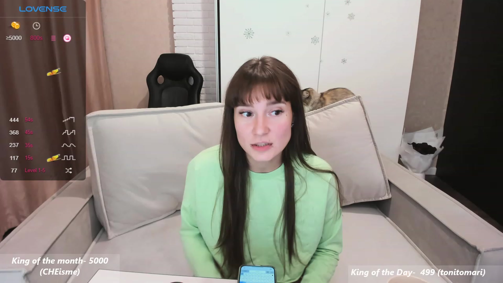 Gallery image thumbnail from HollyMollyy's myfreecams stream on, 11/29/2023, 19:43 image 10 of 20