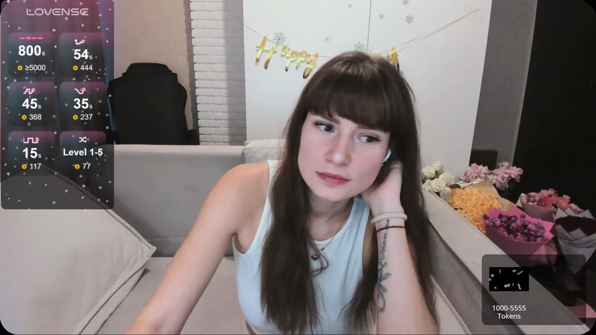 Gallery image thumbnail from HollyMollyy's myfreecams stream on, 02/08/2024, 15:37 image 4 of 20