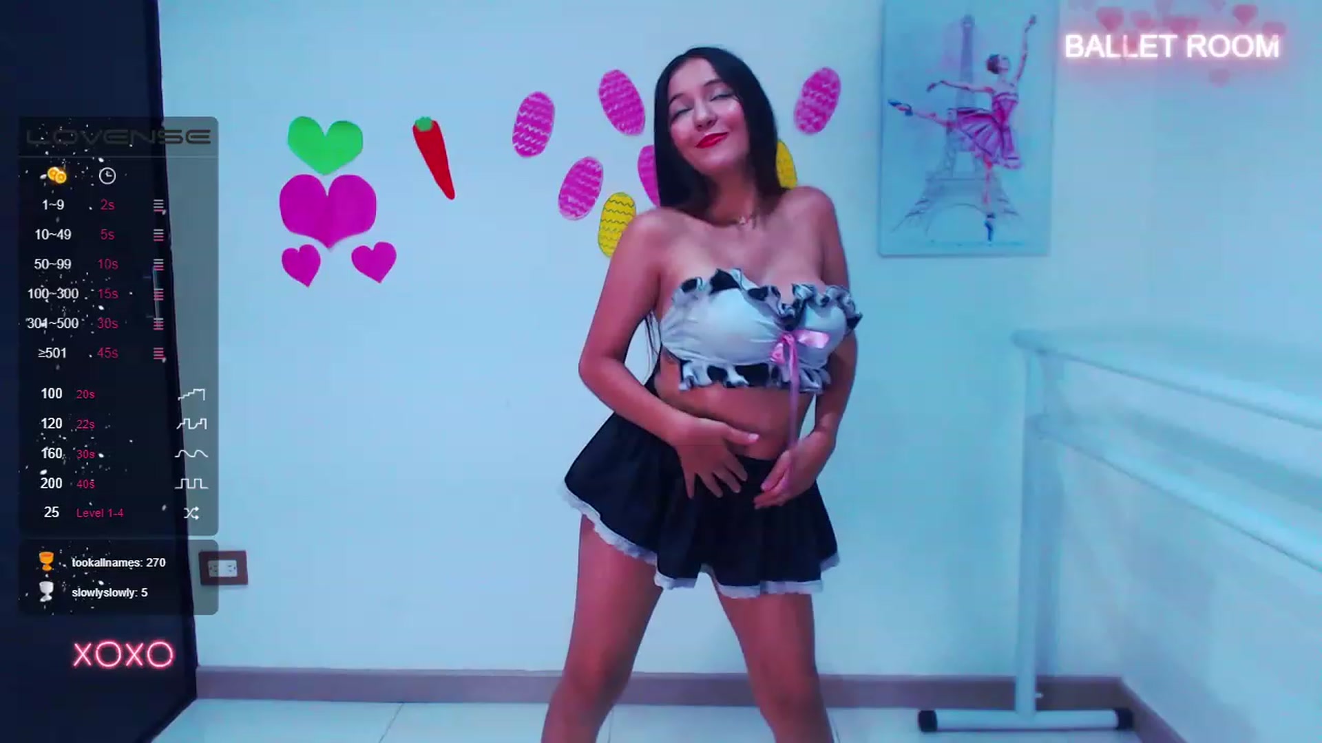 Gallery image thumbnail from Hollyballet's myfreecams stream on, 04/10/2023, 01:07 image 1 of 20