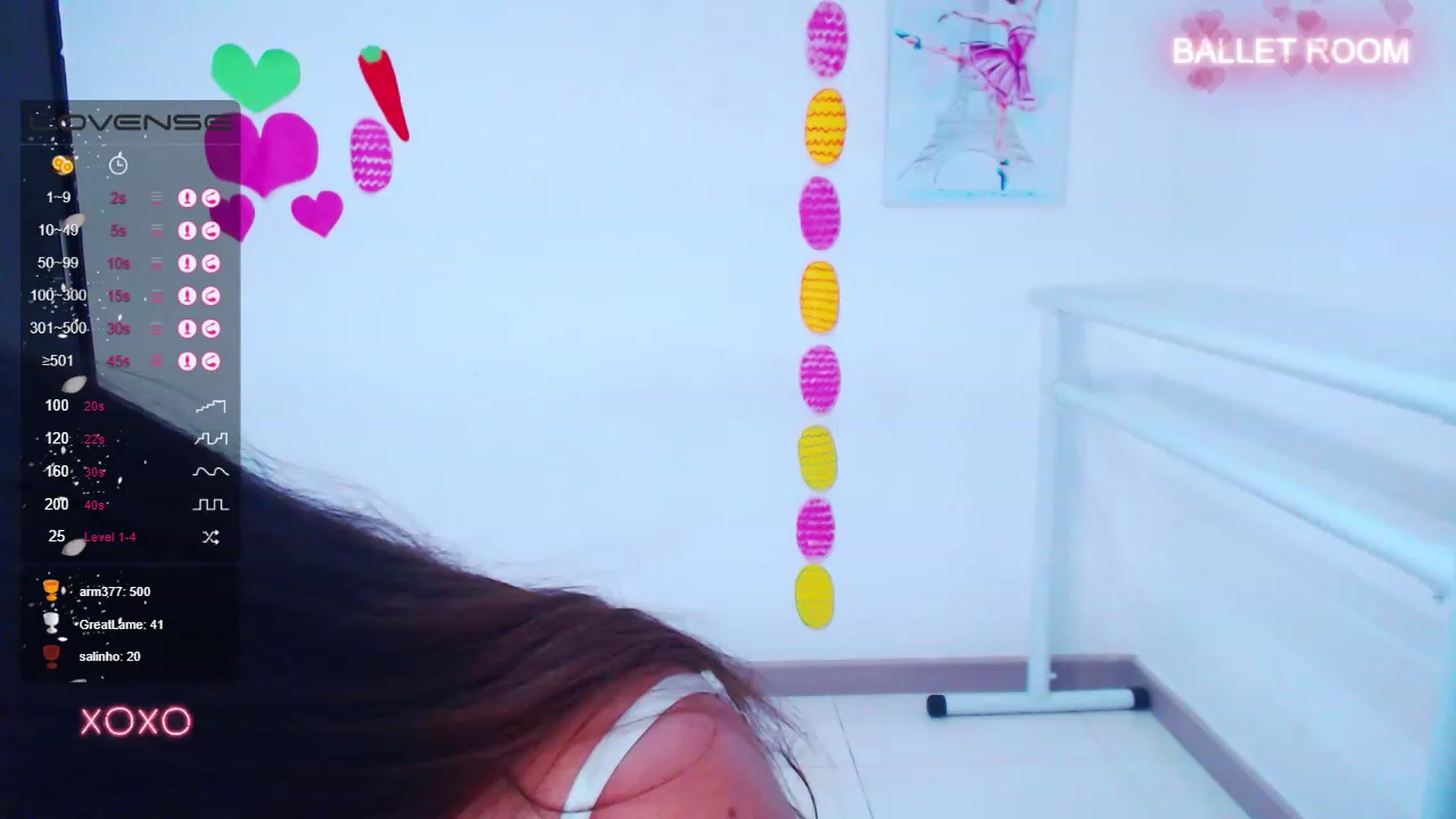 Gallery image thumbnail from Hollyballet's myfreecams stream on, 04/12/2023, 02:45 image 20 of 20