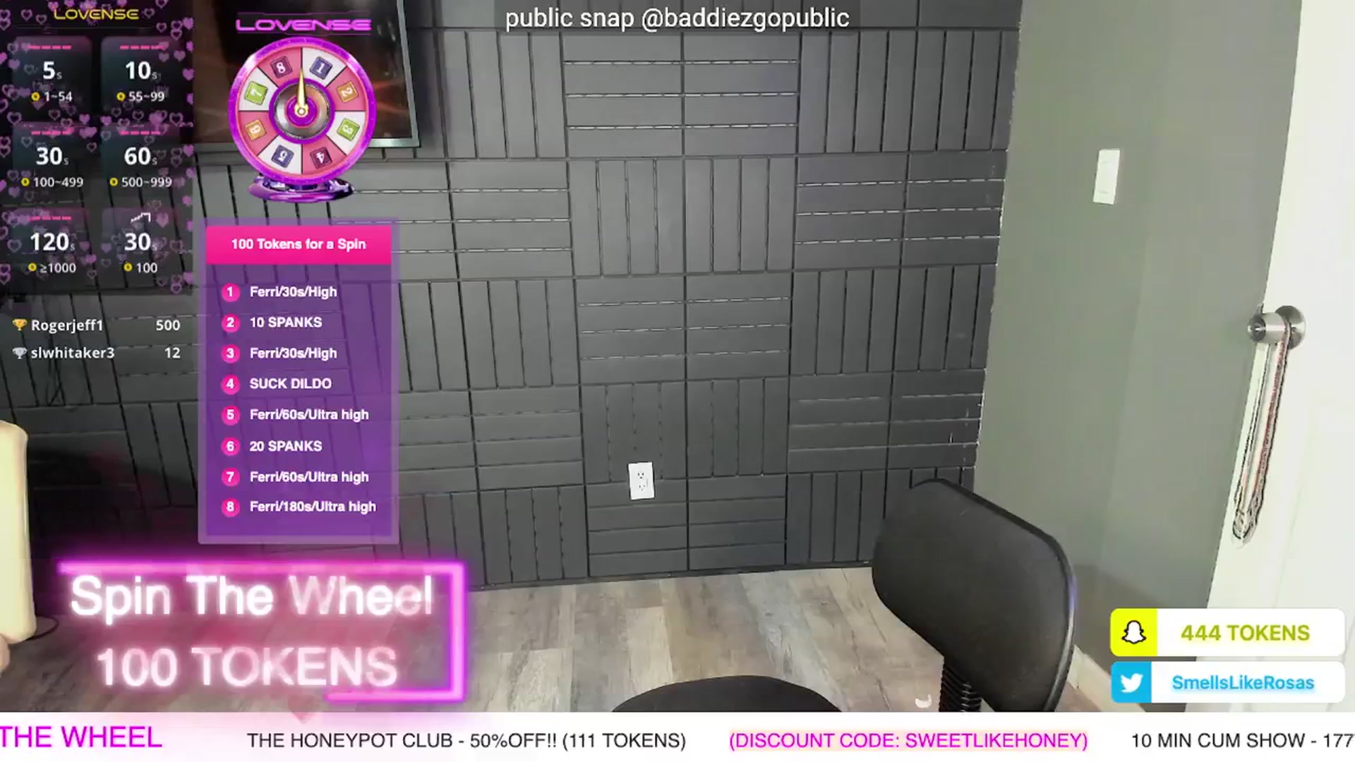 Gallery image thumbnail from HoneyRosa's myfreecams stream on, 06/27/2025, 07:40 image 3 of 20