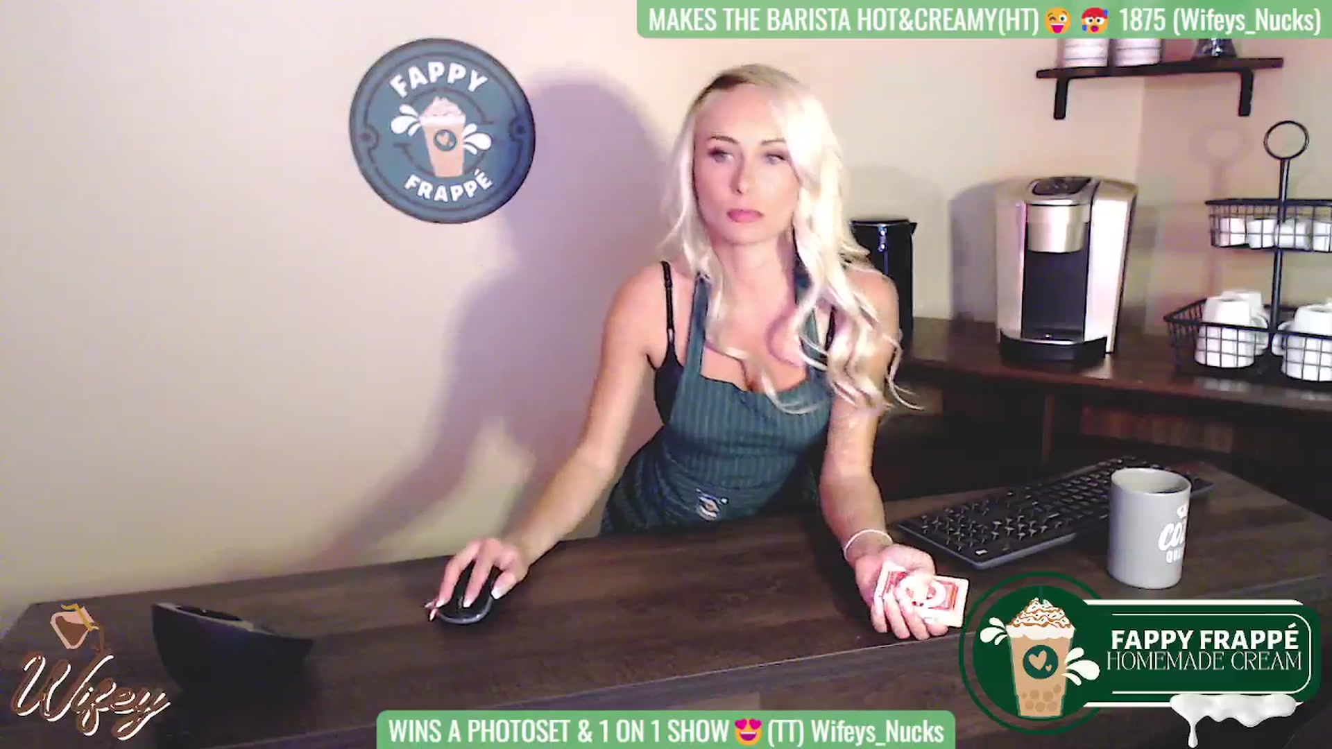 Gallery image thumbnail from Horny_Barista's myfreecams stream on, 02/10/2024, 08:32 image 9 of 20