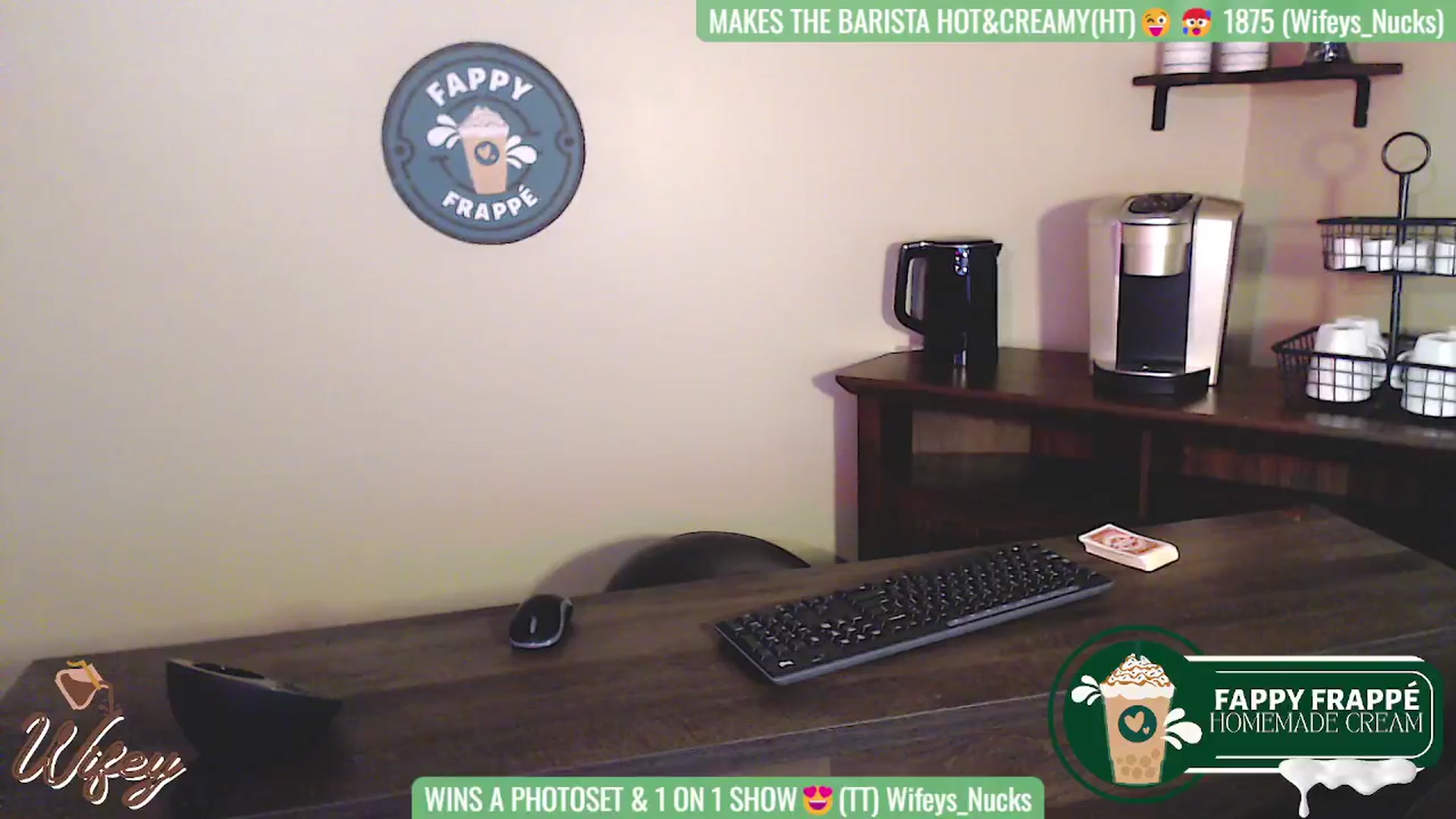 Gallery image thumbnail from Horny_Barista's myfreecams stream on, 02/10/2024, 08:32 image 6 of 20