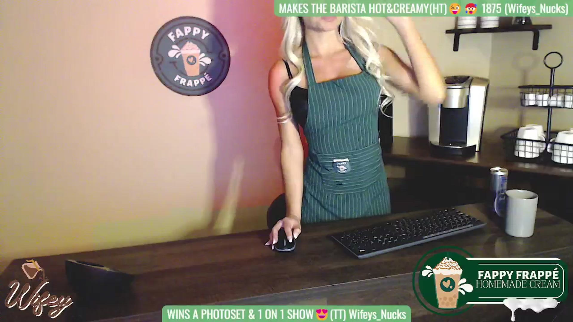 Gallery image thumbnail from Horny_Barista's myfreecams stream on, 02/10/2024, 10:20 image 14 of 20