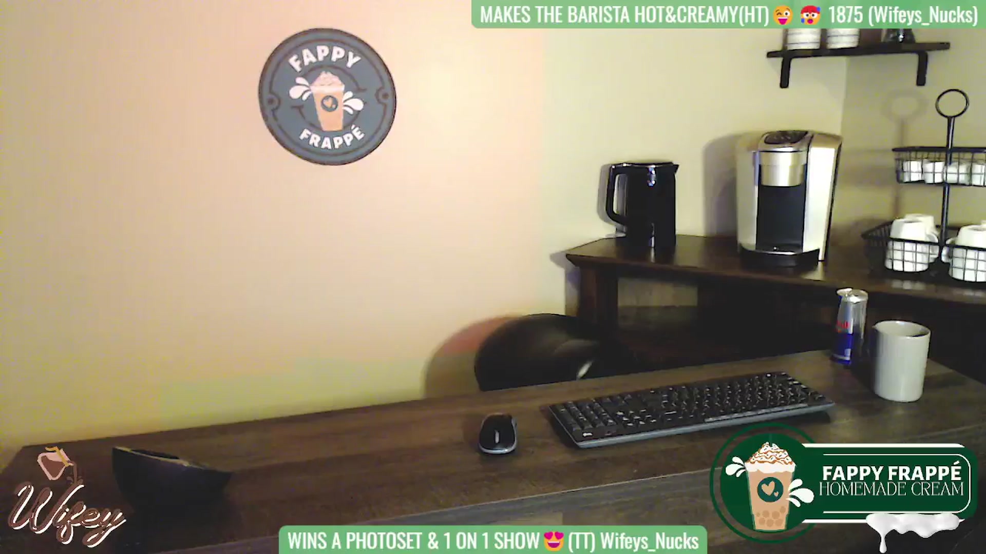 Gallery image thumbnail from Horny_Barista's myfreecams stream on, 02/10/2024, 10:20 image 19 of 20