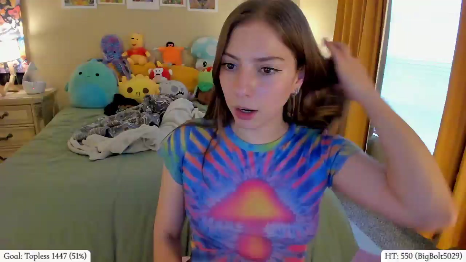 Gallery image thumbnail from HurricaneLexi's myfreecams stream on, 07/22/2026, 04:29 image 1 of 20