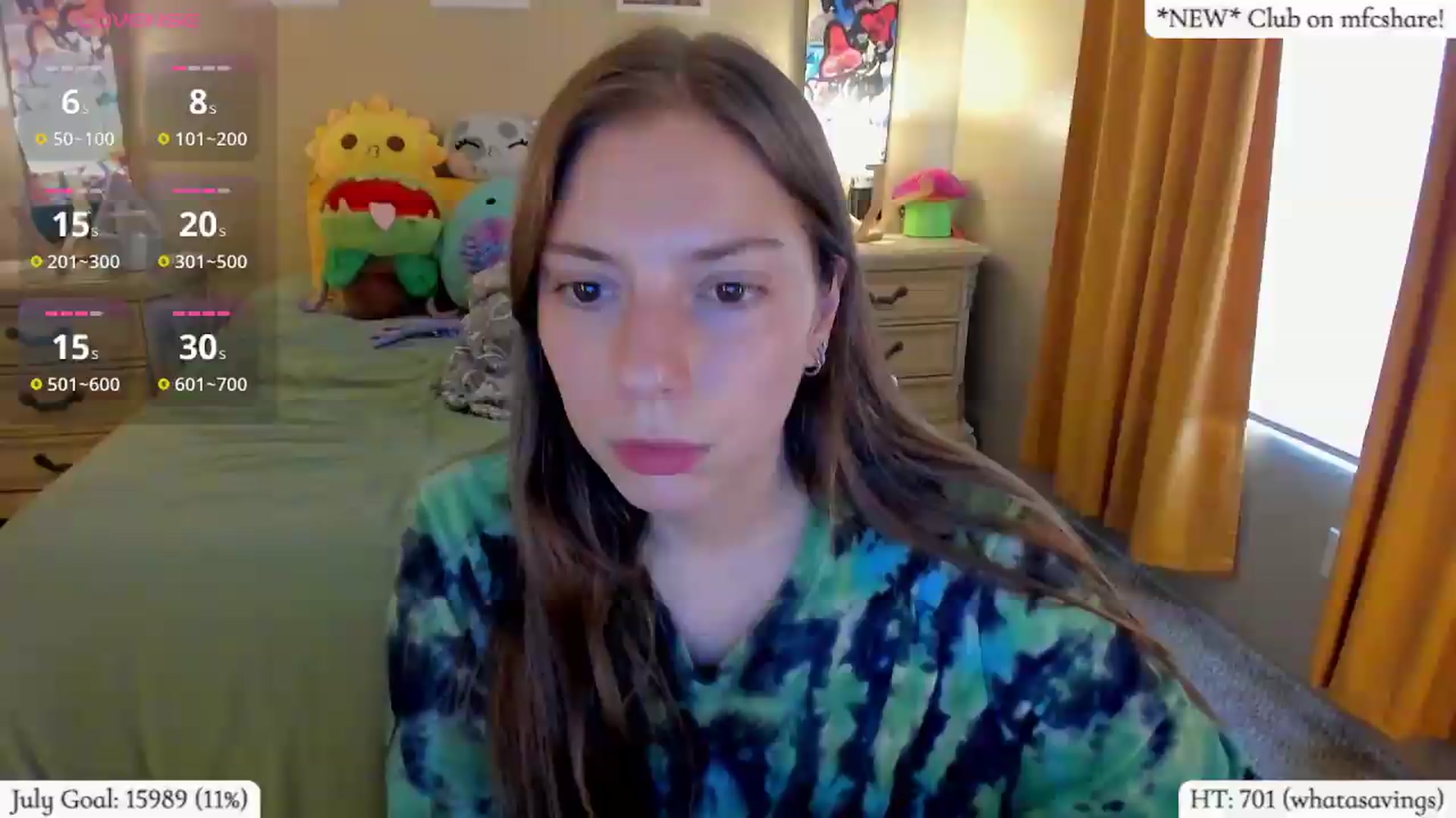 Gallery image thumbnail from HurricaneLexi's myfreecams stream on, 07/27/2026, 02:15 image 6 of 20