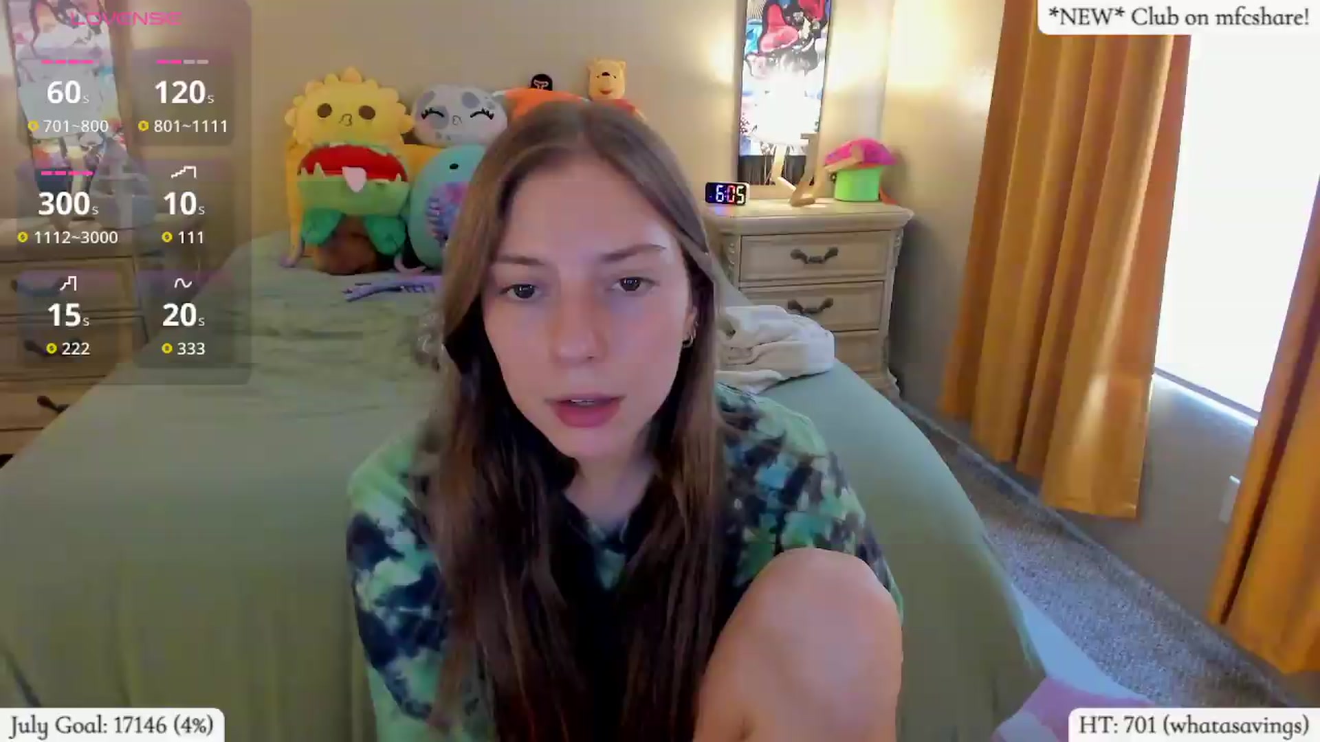 Gallery image thumbnail from HurricaneLexi's myfreecams stream on, 07/27/2026, 02:15 image 2 of 20