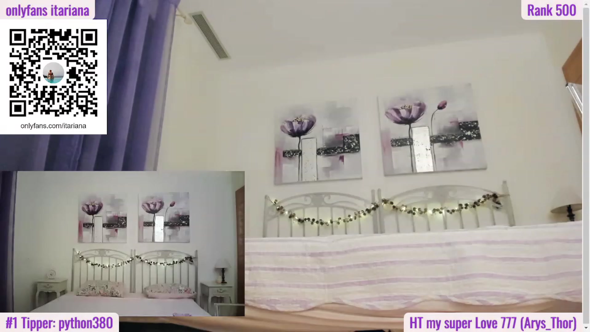 Gallery image thumbnail from IT_Ariana's myfreecams stream on, 02/24/2023, 23:10 image 18 of 20