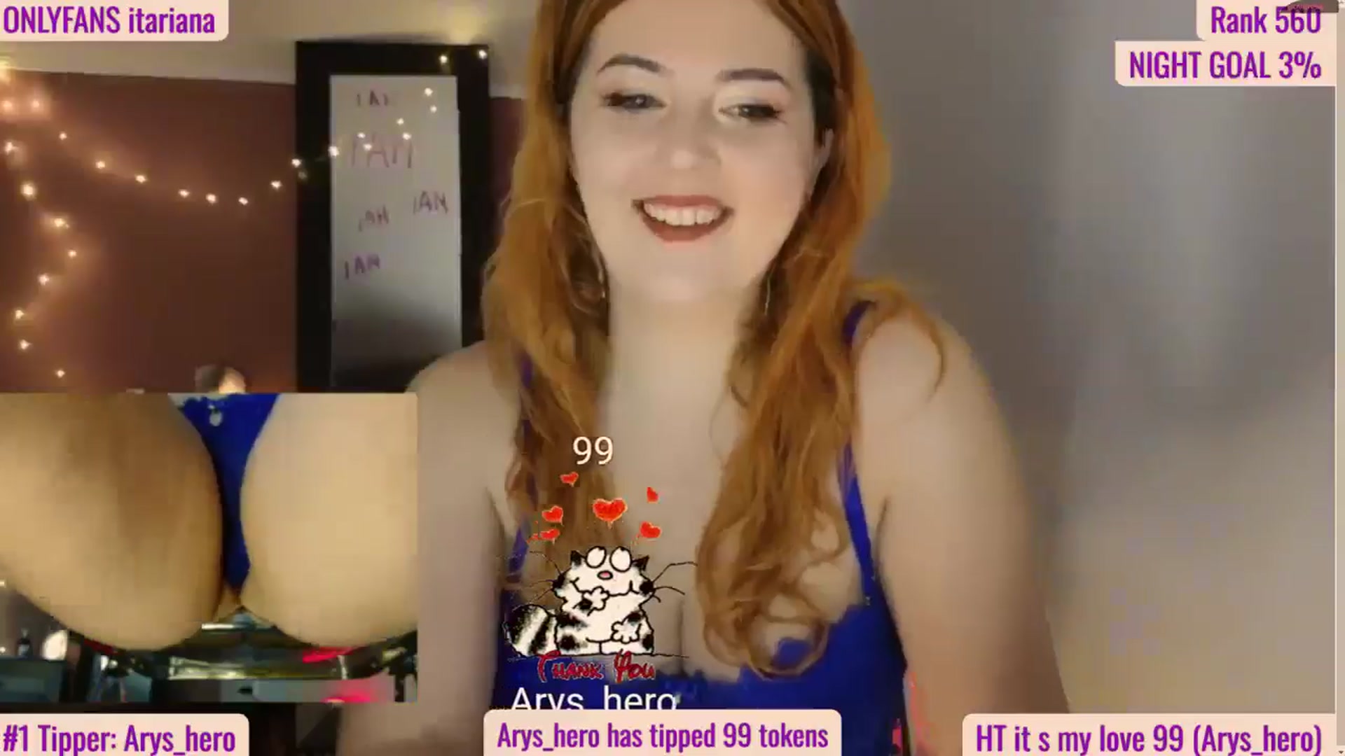 Gallery image thumbnail from IT_Ariana's myfreecams stream on, 11/15/2024, 23:19 image 5 of 20