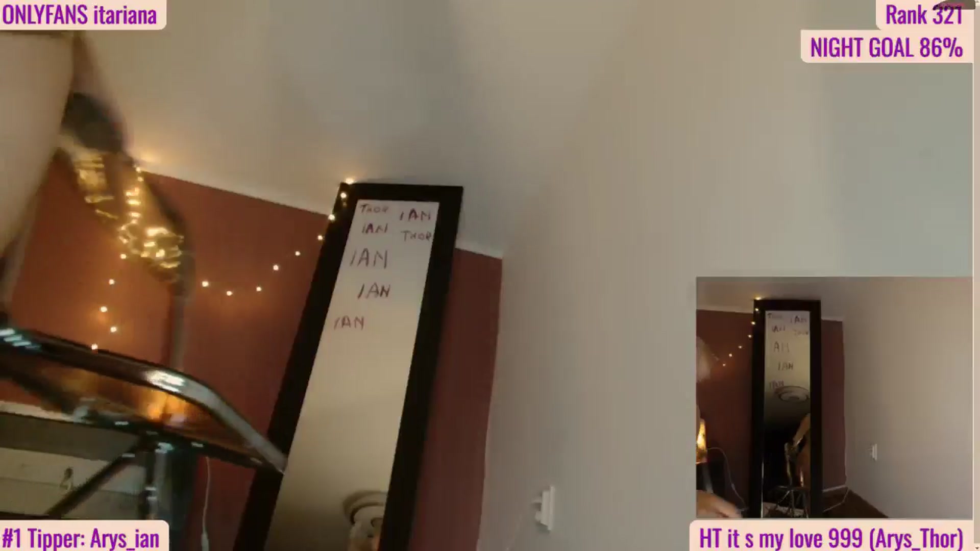 Gallery image thumbnail from IT_Ariana's myfreecams stream on, 11/28/2024, 22:25 image 15 of 20