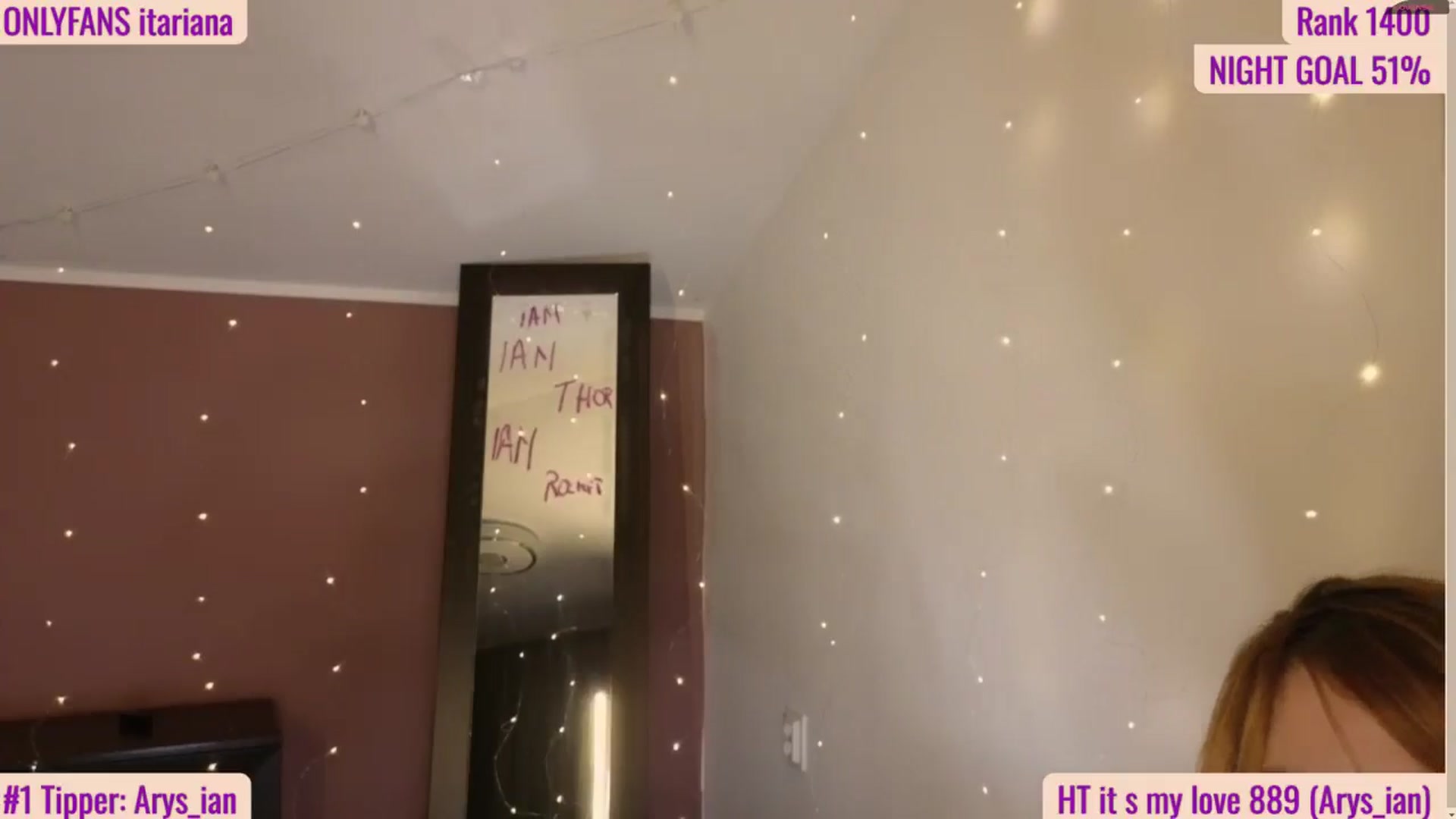 Gallery image thumbnail from IT_Ariana's myfreecams stream on, 01/15/2025, 23:15 image 15 of 20