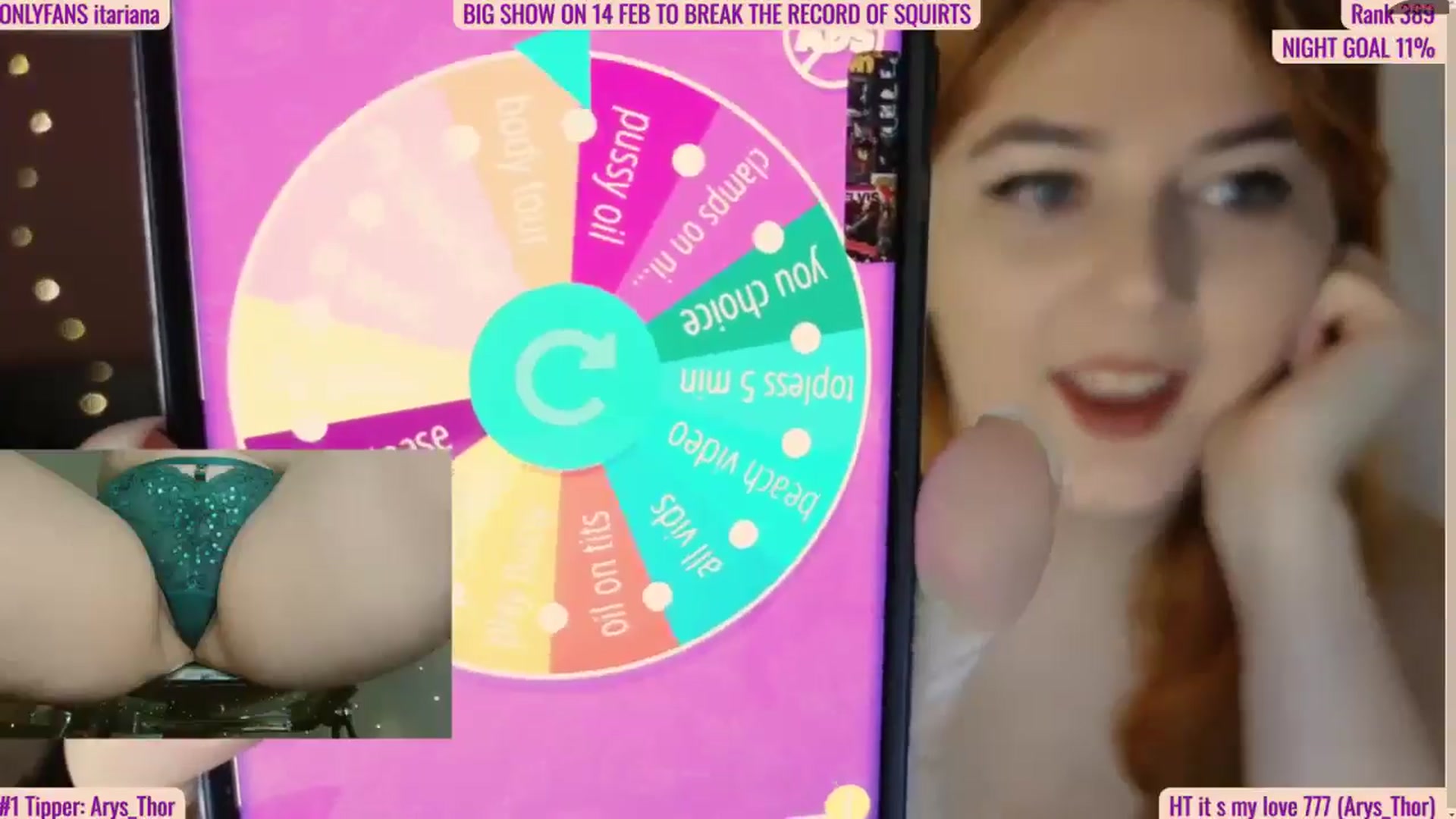 Gallery image thumbnail from IT_Ariana's myfreecams stream on, 01/27/2025, 21:57 image 15 of 20