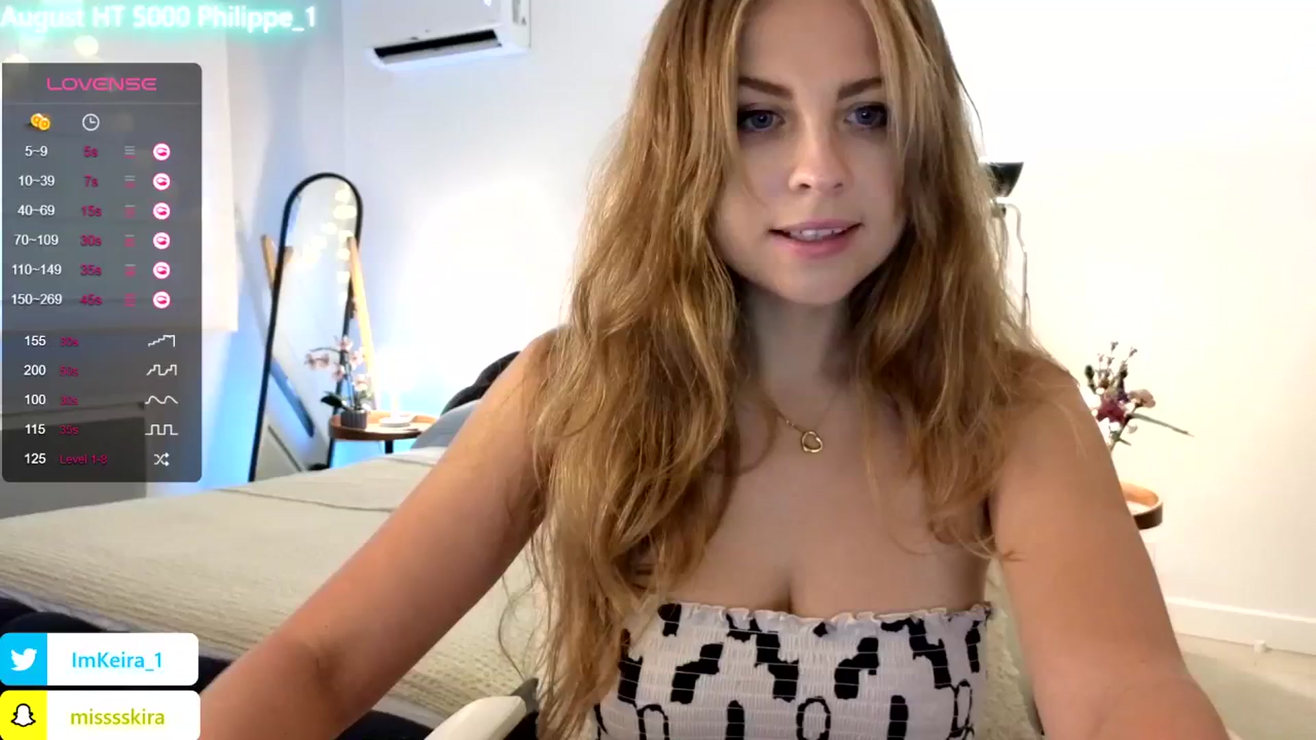 Gallery image thumbnail from ImBdayKeira's myfreecams stream on, 08/17/2024, 19:12 image 15 of 20